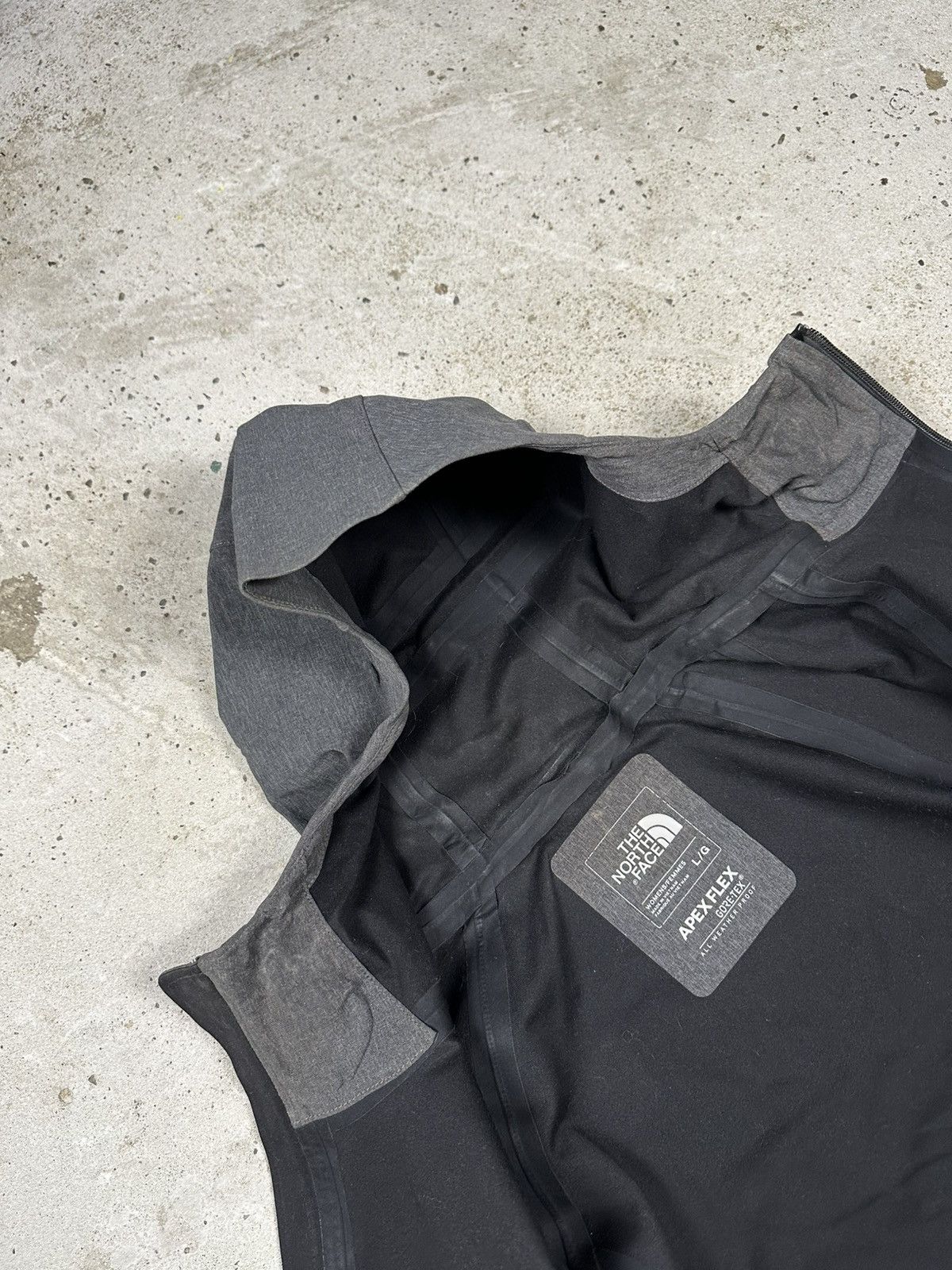 Goretex × The North Face The North Face Apex Flex Gore Tex Hooded Gray Jacket gtr Size L / US 10 / IT 46 - 14 Thumbnail