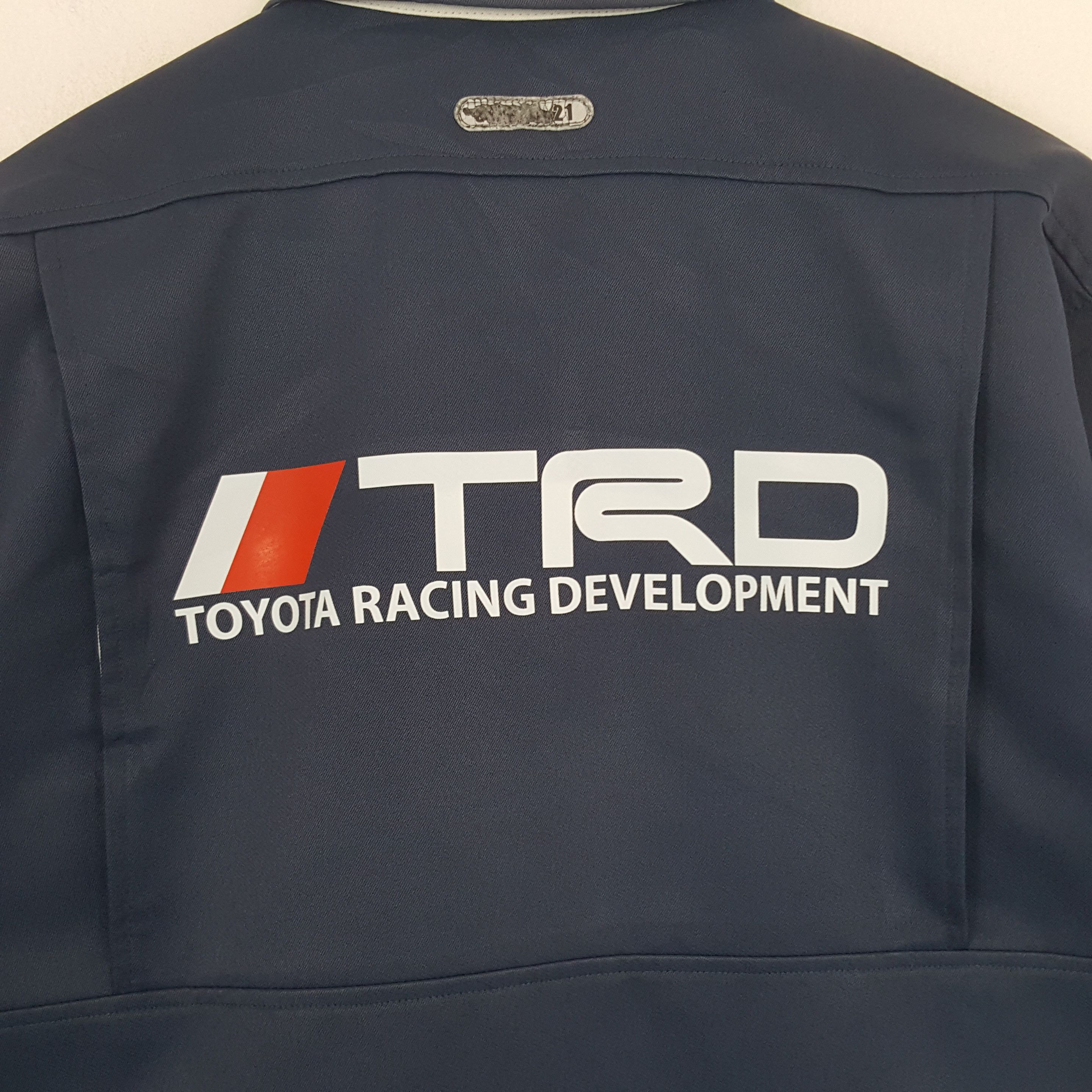 Japanese Brand × Vintage Vintage Toyota Racing Development Custom Art Japan Jacket Size US M / EU 48-50 / 2 - 2 Thumbnail