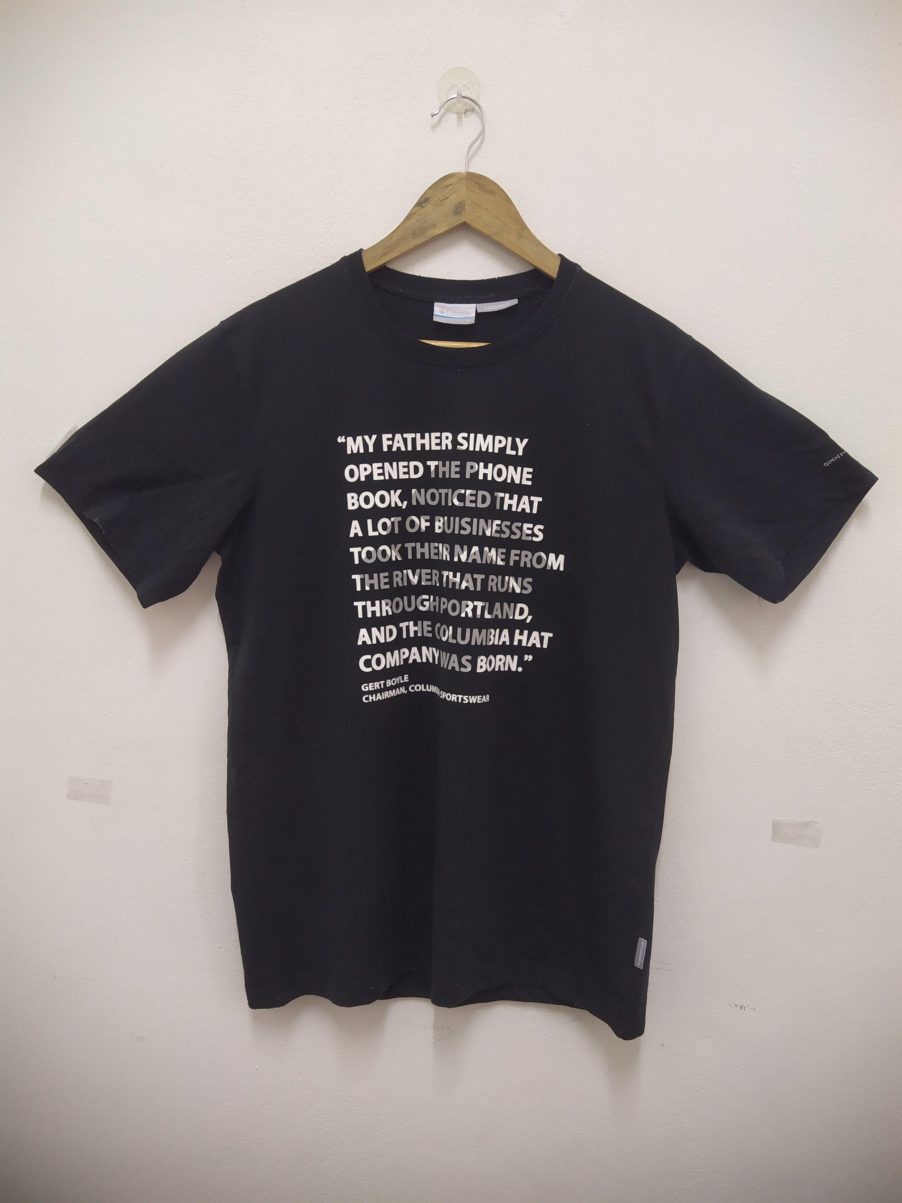 Columbia Columbia Omni-wick Vintage Tshirt Size US XL / EU 56 / 4 - 1 Thumbnail