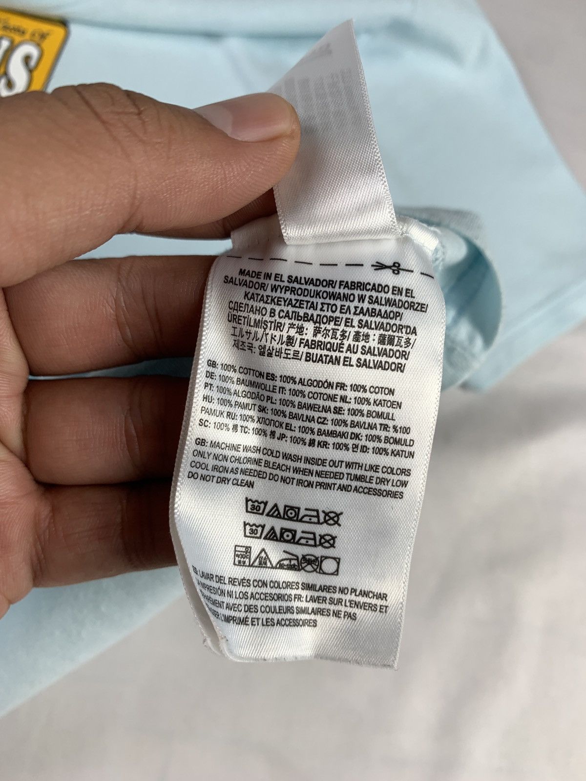 Vans Vans Skateboarding Baby Blue Orange Juice Cute Graphic Tee Size S / US 4 / IT 40 - 9 Thumbnail