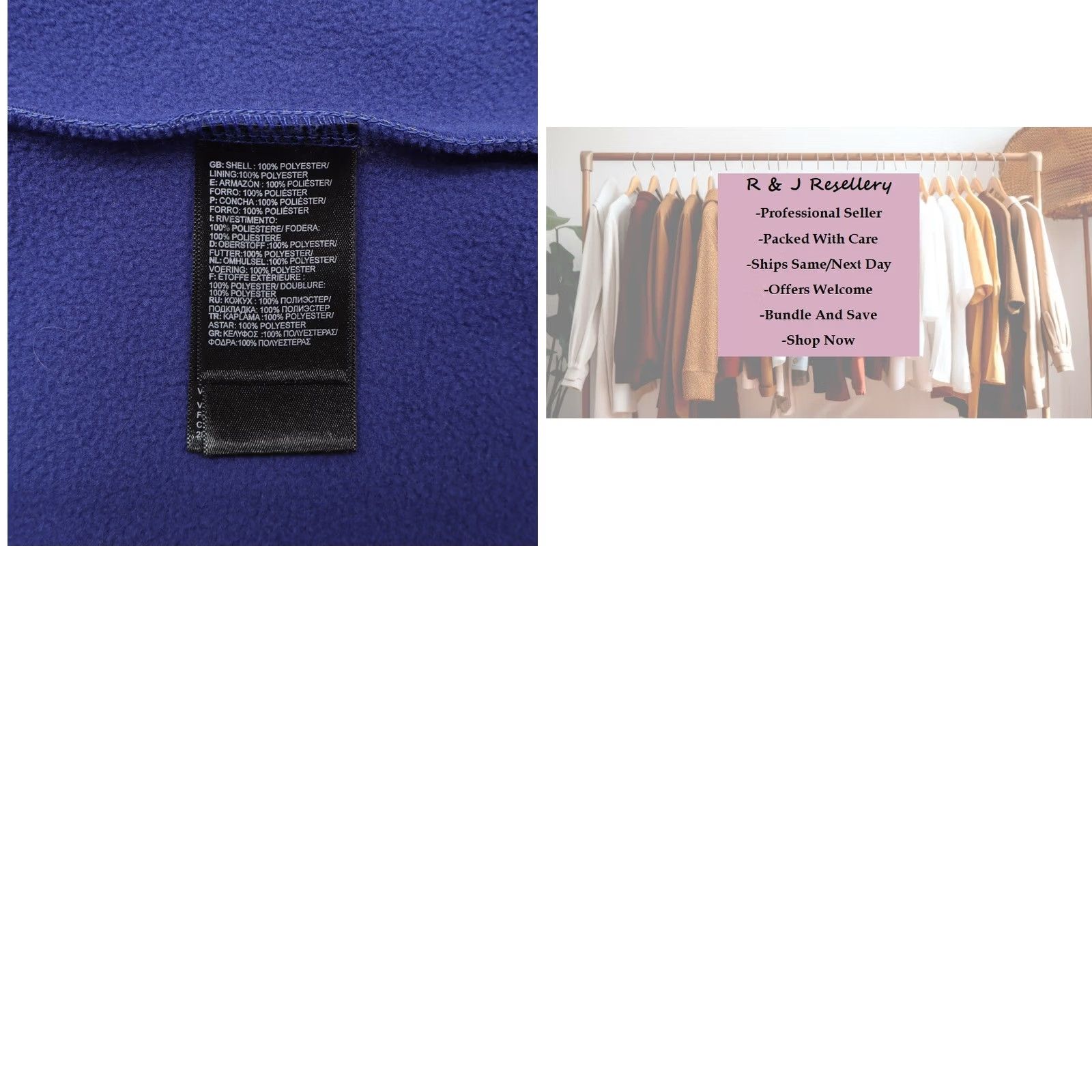 The North Face The North Face Women's Apex Risor Windwall Full Zip Jacket Blue Sz S Size S / US 4 / IT 40 - 8 Thumbnail