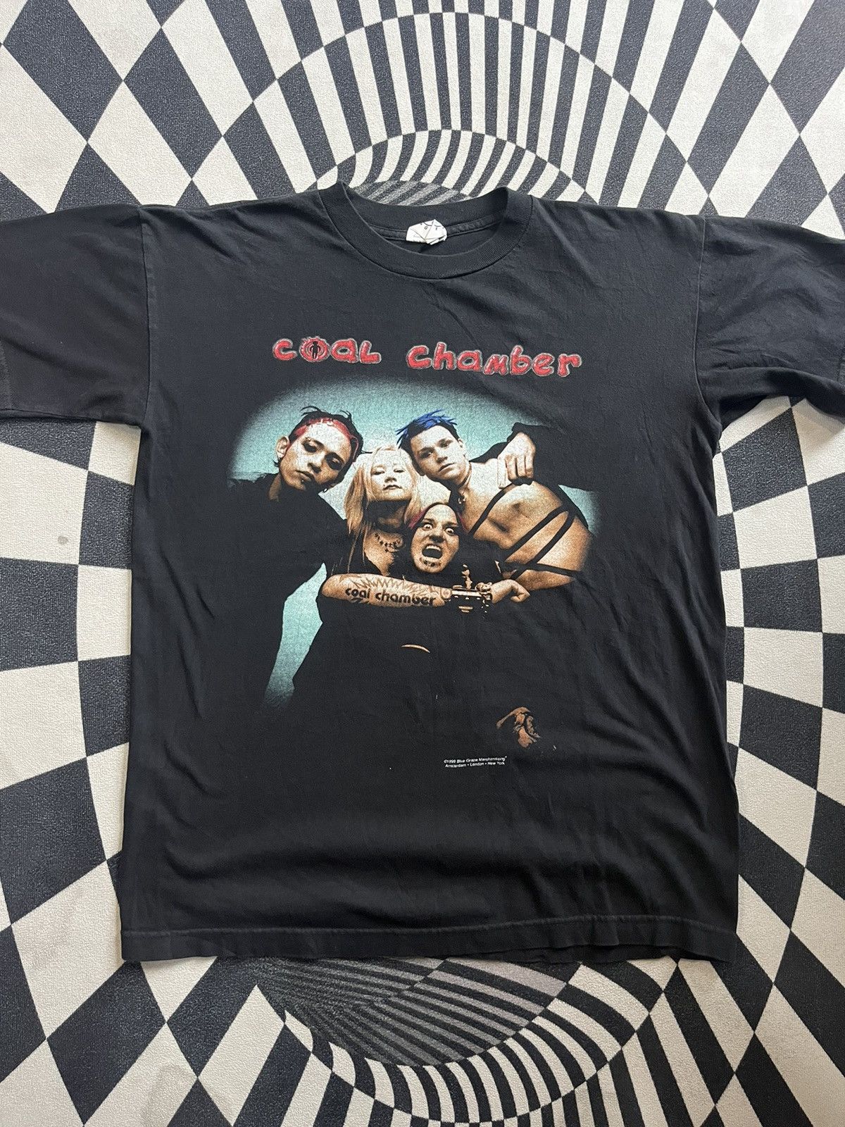 Band Tees Vintage COAL CHAMBER 1999’s Numetal Band Tshirt Size US M / EU 48-50 / 2 - 3 Thumbnail