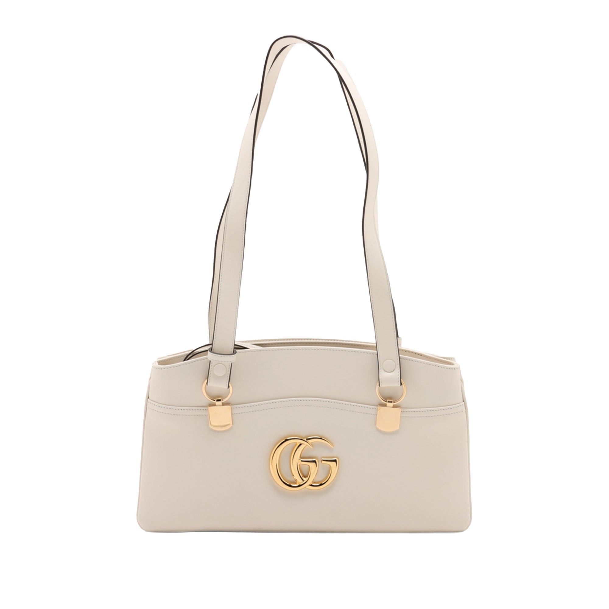 Gucci Large Leather Arli Shoulder Bag Size ONE SIZE - 1 Thumbnail