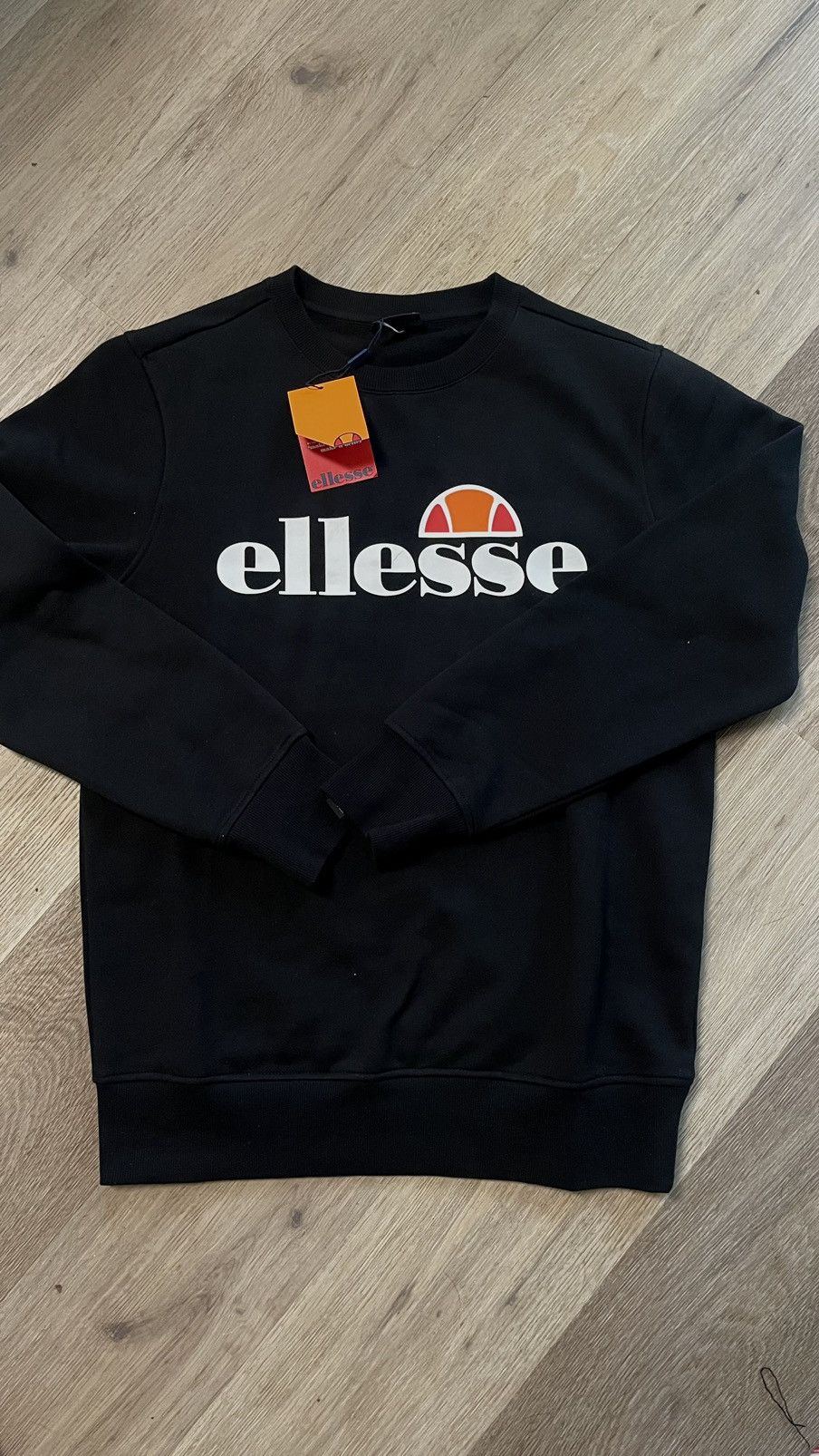 Ellesse *RARE* Ellesse Icon 90s Sweatshirt - Black Size US M / EU 48-50 / 2 - 1 Thumbnail