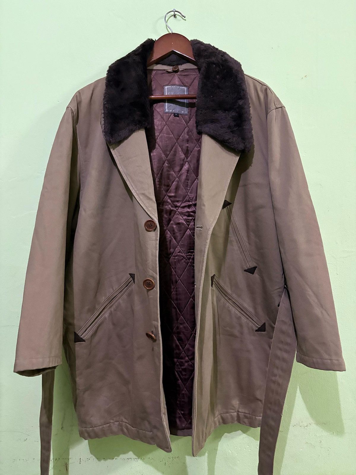 Christian Dior Monsieur Christian Dior Monsieur Jacket 3 Pocket Design Fur Collar Size US M / EU 48-50 / 2 - 4 Thumbnail