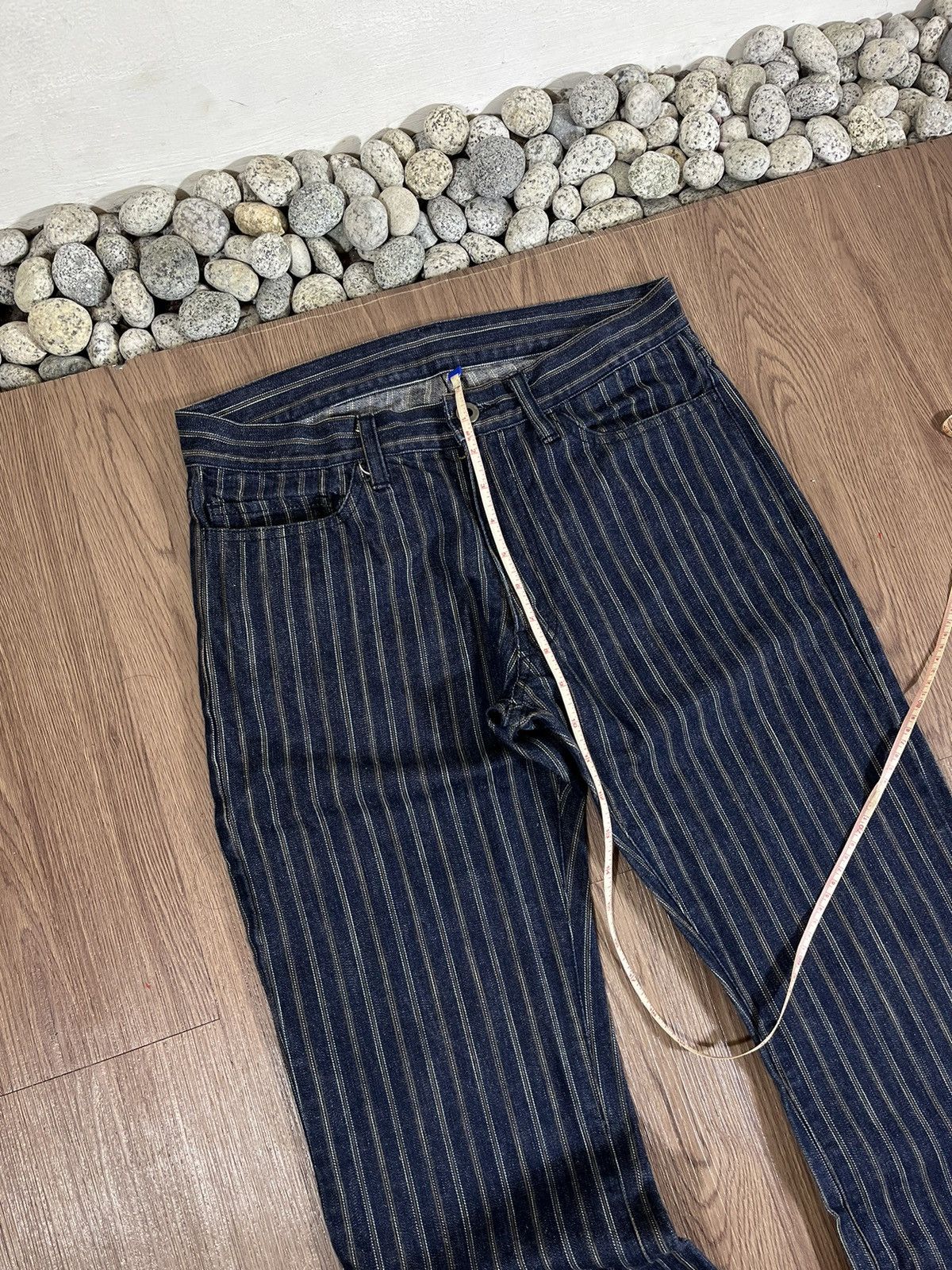 If Six Was Nine Edge Rupert Hickory Flare Denim Size US 30 / EU 46 - 11 Thumbnail
