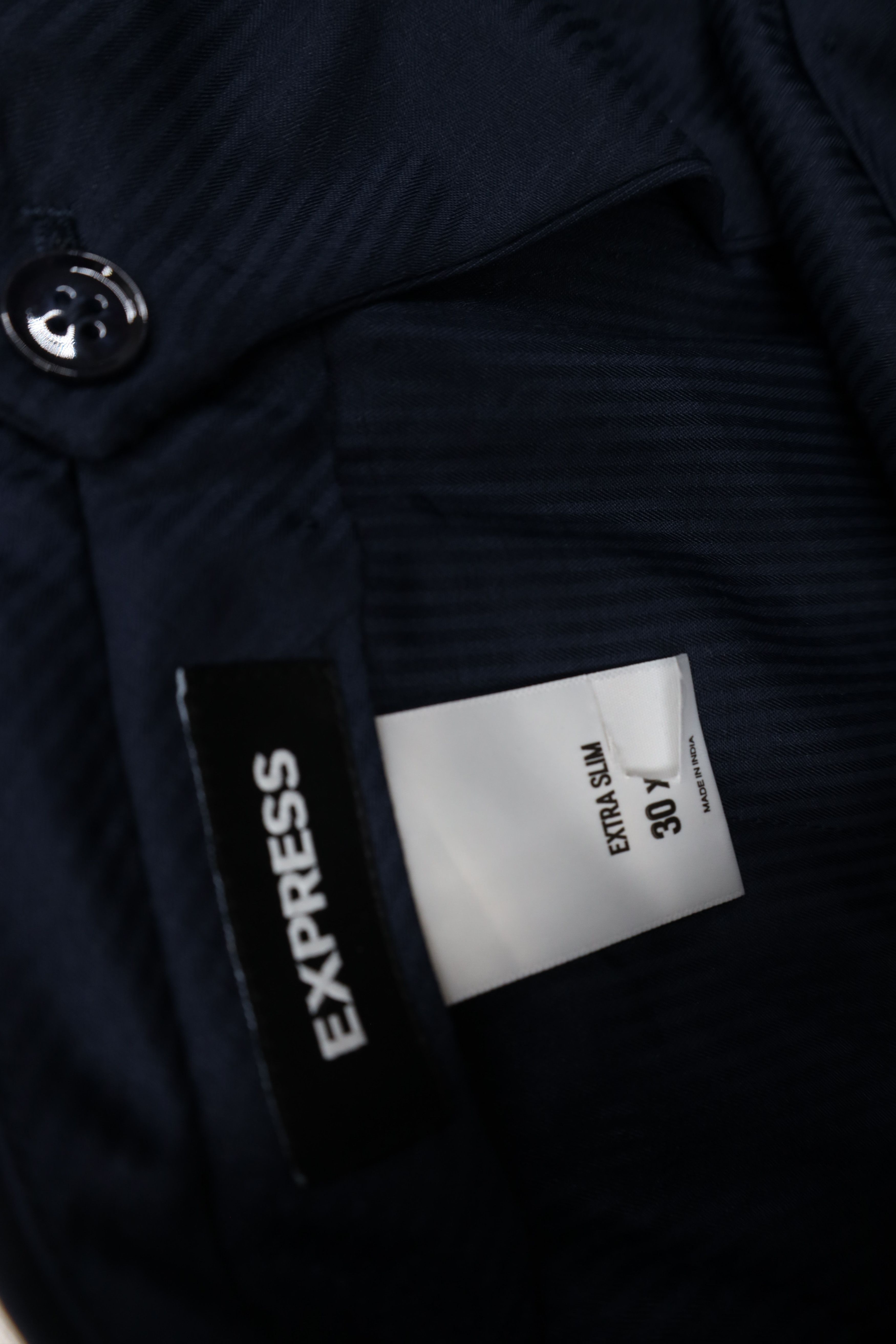 Express Express Fit Stretch Wool Blend Knit Chino Pants Trousers Size US 30 / EU 46 - 6 Thumbnail