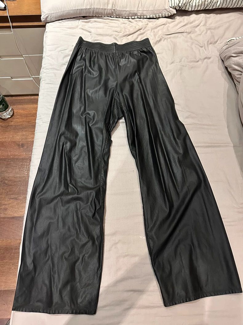 Raf simons PU leather pants