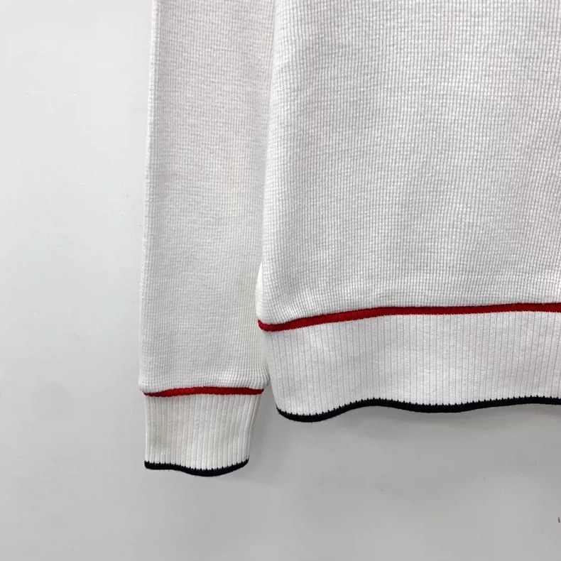 Thom Browne Thom browne Size 38 White striped round-neck long-sleeved Size US XS / EU 42 / 0 - 4 Thumbnail