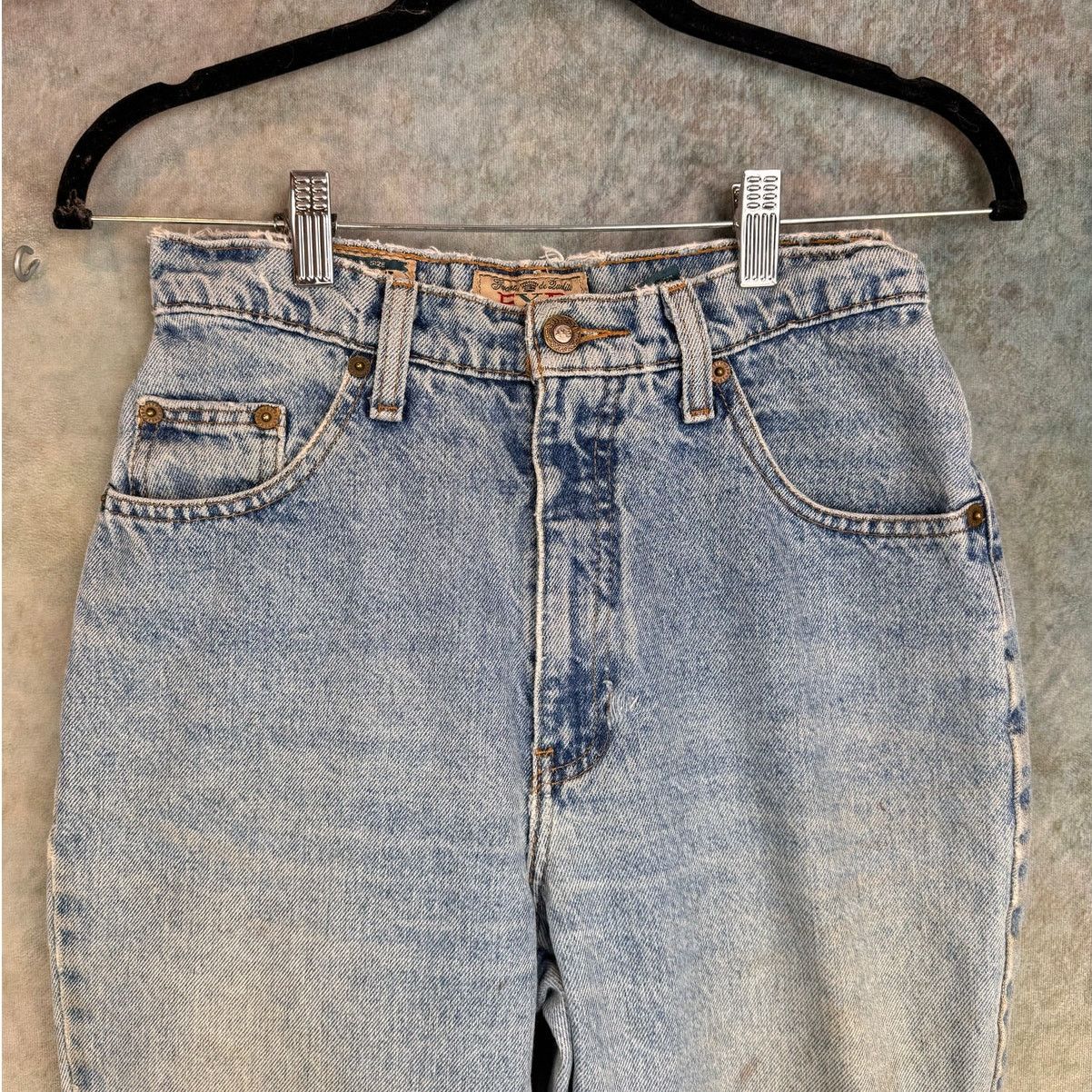 Express VTG 90s Express Denim Jeans Medium Wash Womans Sz 7/8 Retro Size 26" / US 2 / IT 38 - 8 Thumbnail