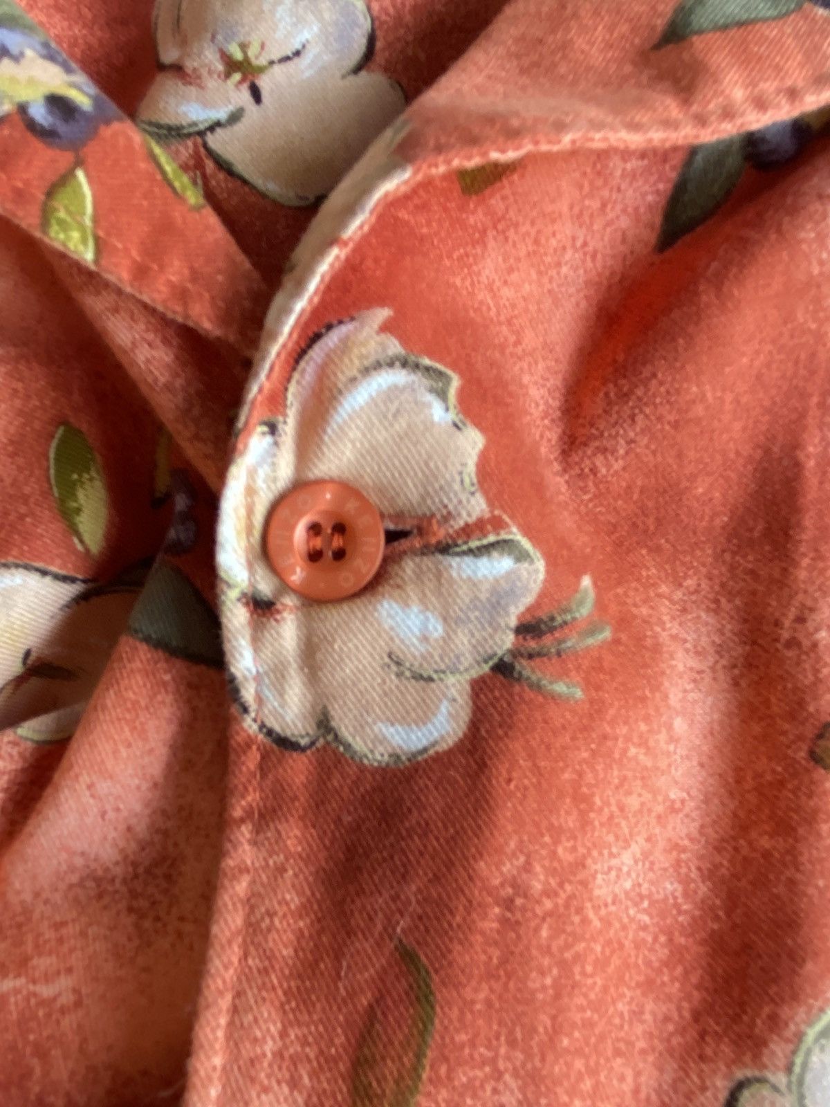 Kenzo KENZO Vintage Floral Button-Up Shirt Size US L / EU 52-54 / 3 - 6 Thumbnail