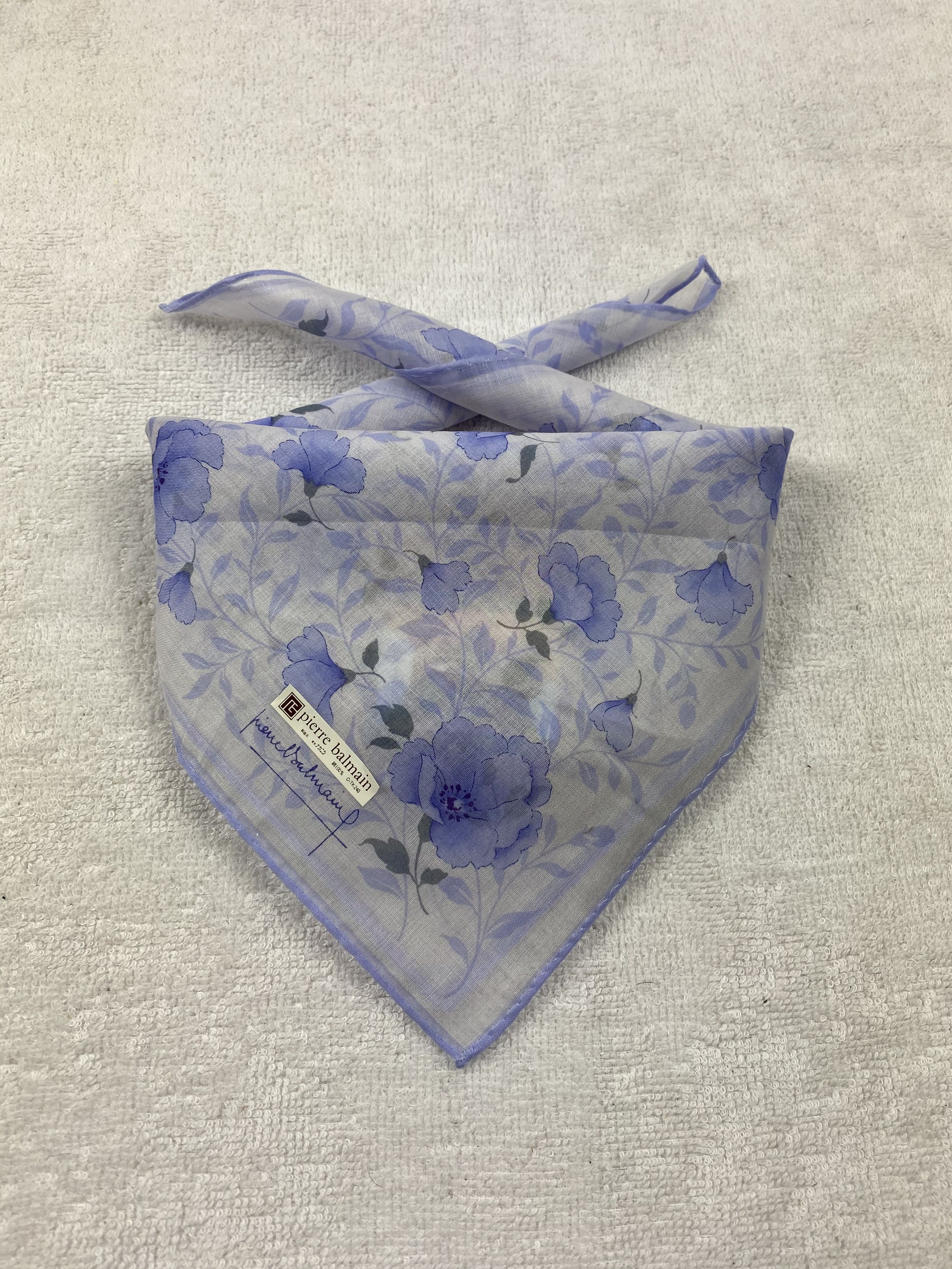 Pierre Balmain × Vintage Pierre Balmain Handkerchief / Bandana / Neckerchief Size ONE SIZE - 1 Thumbnail