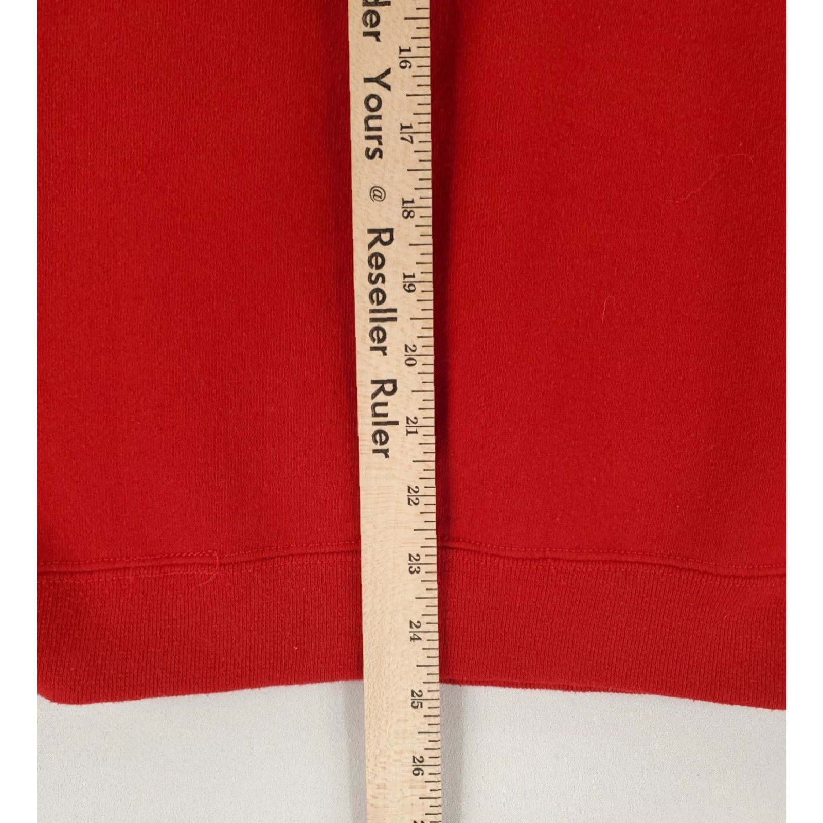 Russell Athletic VINTAGE Russell Athletic Sweatshirt Mens L Red Long Sleeve Made USA Baggy fit VTG 90s Blank Size US L / EU 52-54 / 3 - 6 Thumbnail