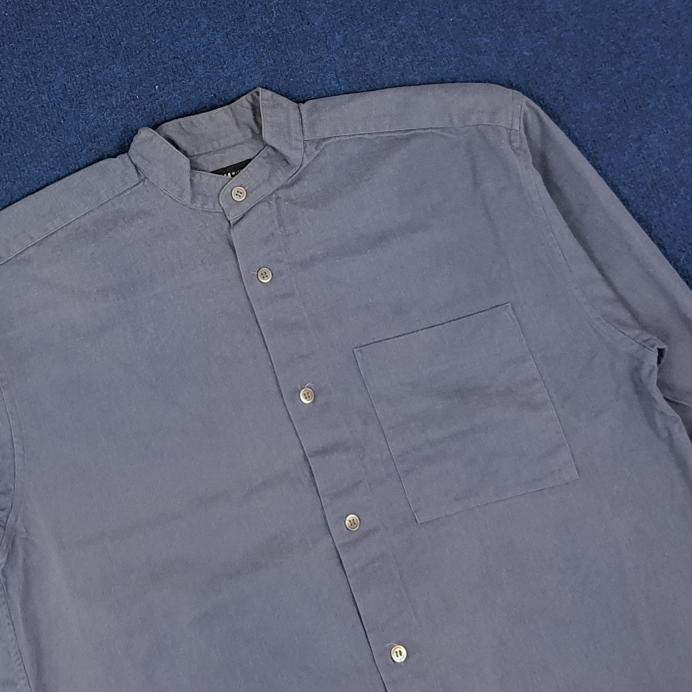 Issey Miyake × Japanese Brand × Vintage Vintage Issey Miyake Im Miyake Designer Button Up Shirt Size US L / EU 52-54 / 3 - 2 Thumbnail