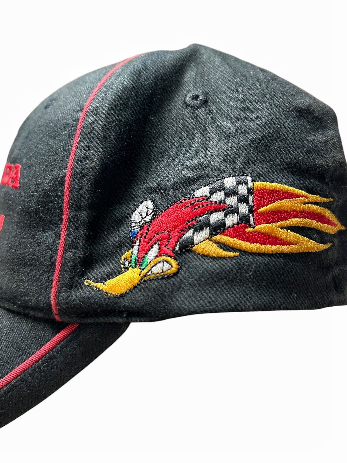 Fox Racing × Honda Vintage Fox Racing Honda Hats Motocross Woody Woodpecker Size ONE SIZE - 6 Thumbnail