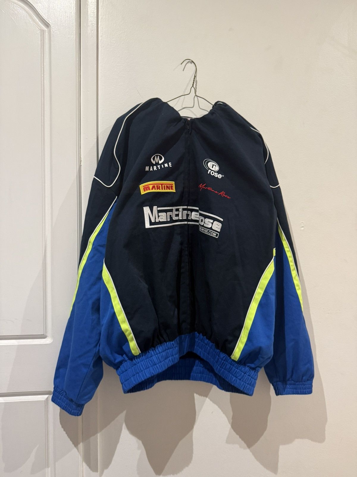 Martine Rose Martine Rose Tuck Neck Sponsor Racing Jacket | Grailed
