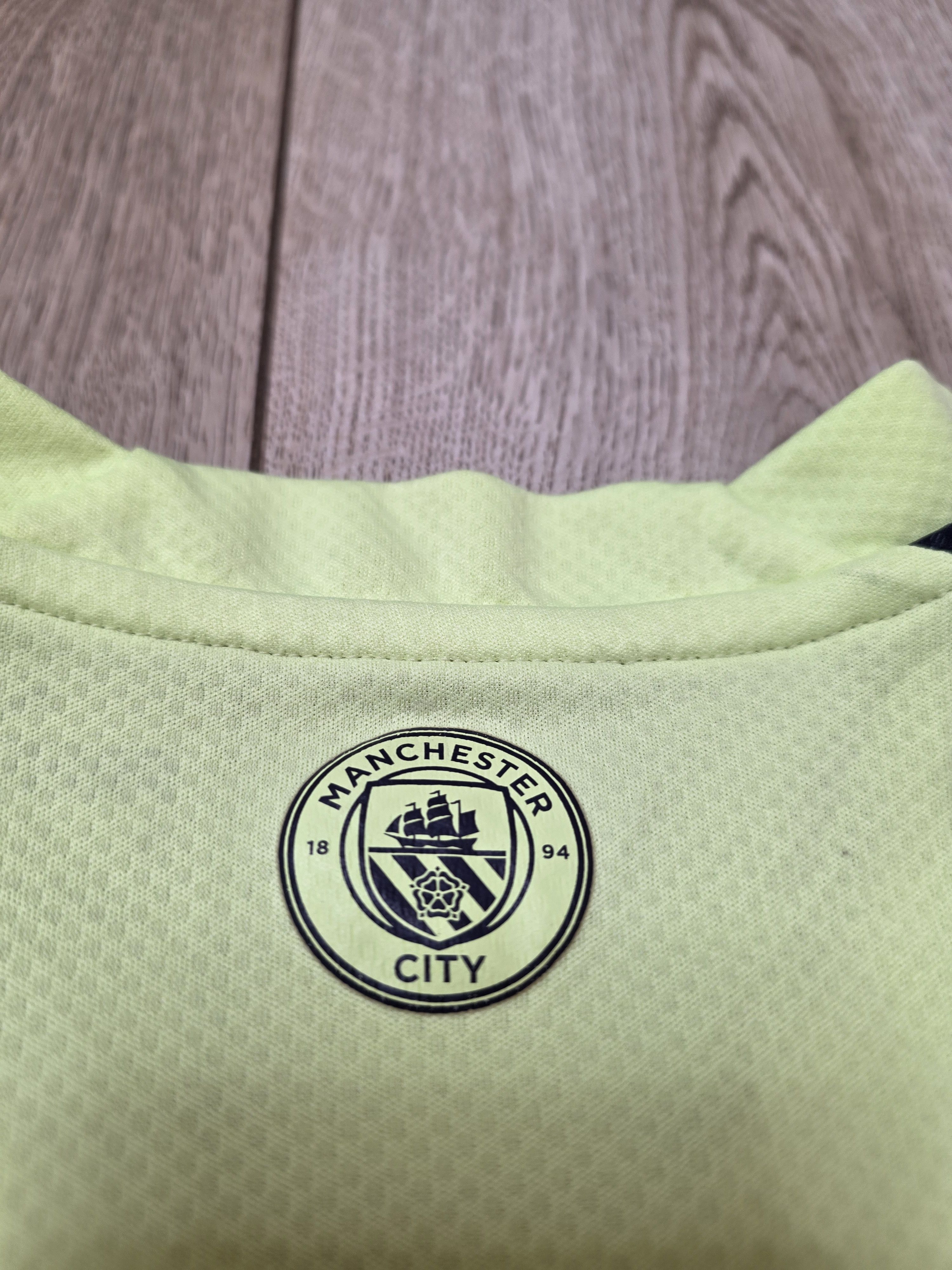 Puma MANCHESTER CITY 2022 2023 THIRD FOOTBALL SHIRT SOCCER JERSEY Size US L / EU 52-54 / 3 - 5 Thumbnail