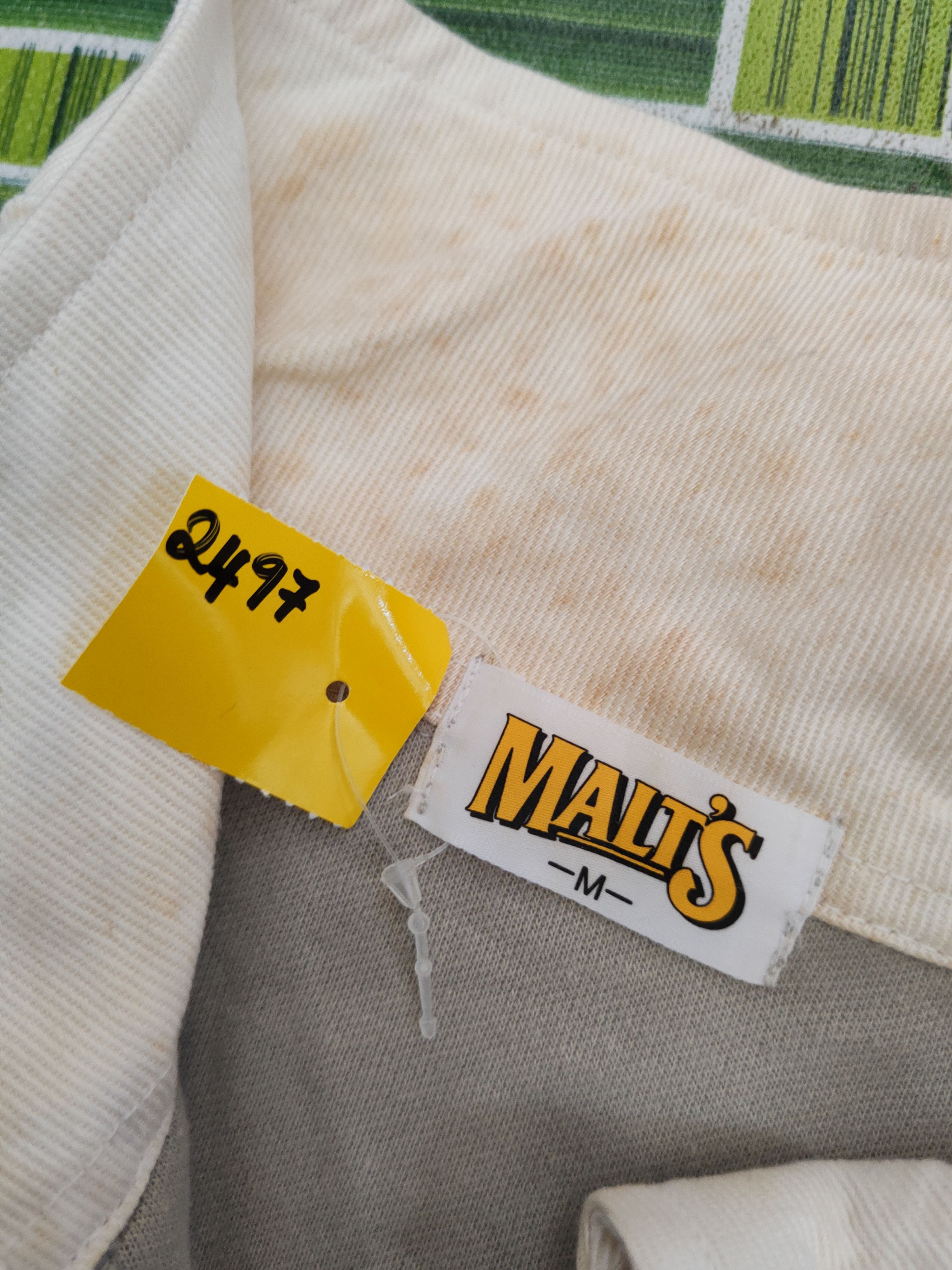 Vintage DL Malt's vintage Navy Beige Sweatshirts #2497 Size US M / EU 48-50 / 2 - 12 Thumbnail