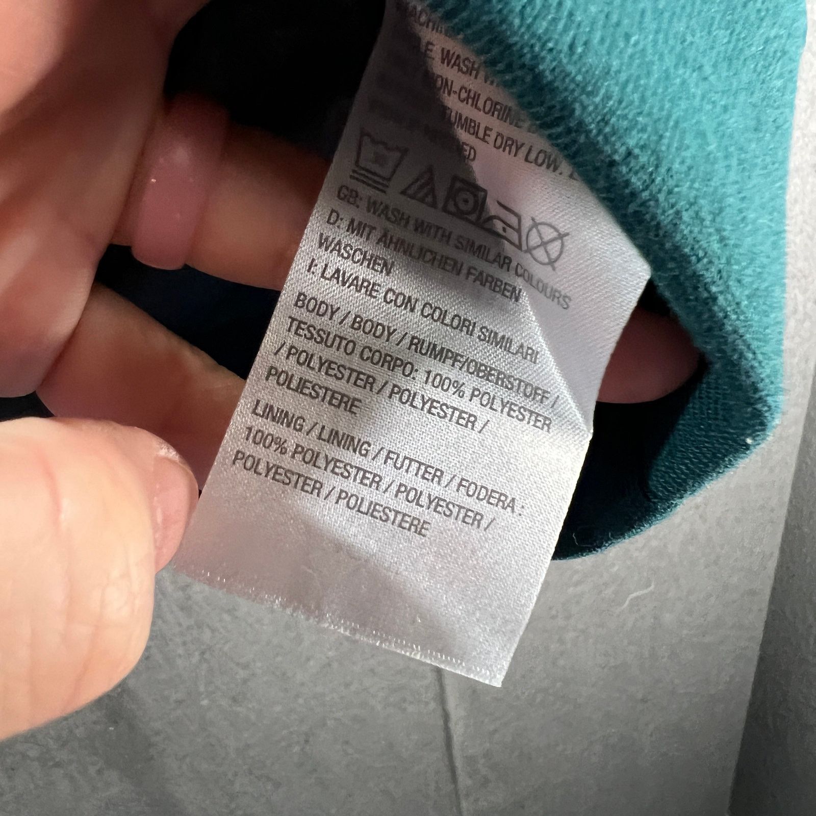 Other J Jason Wu Printed Abstract Floral Bomber Jacket Teal Size M / US 6-8 / IT 42-44 - 8 Thumbnail