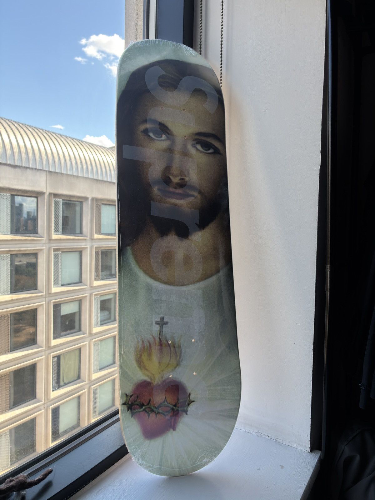 Supreme Prayer Card Skateboard | Grailed