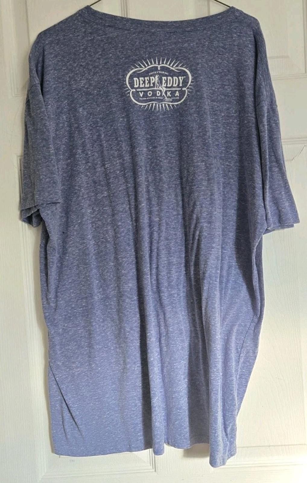 The Unbranded Brand Deep Eddy Vodka Day Drink T-shirt 2X XXL Light Blue Soft Size US XXL / EU 58 / 5 - 3 Thumbnail