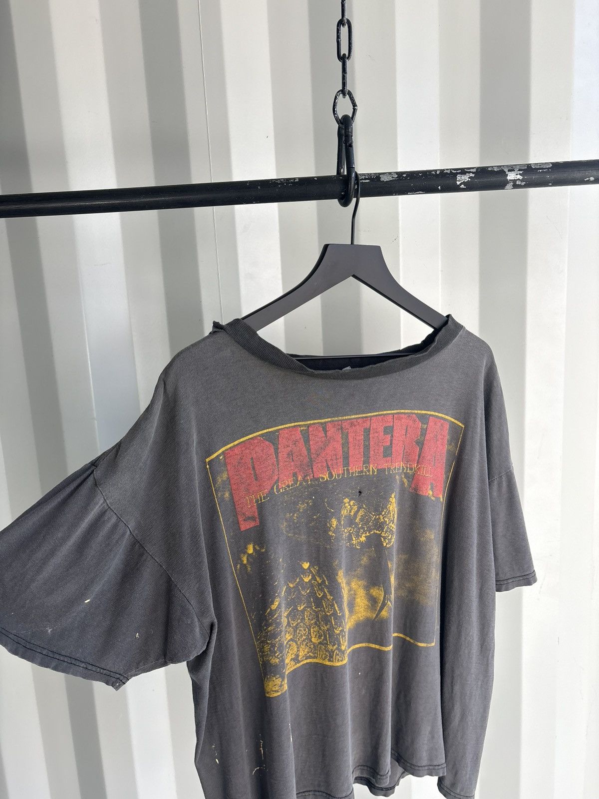 Band Tees Thrashed Pantera War of Gargantuas Faded Shirt GRUNGE Band Size US XL / EU 56 / 4 - 5 Thumbnail