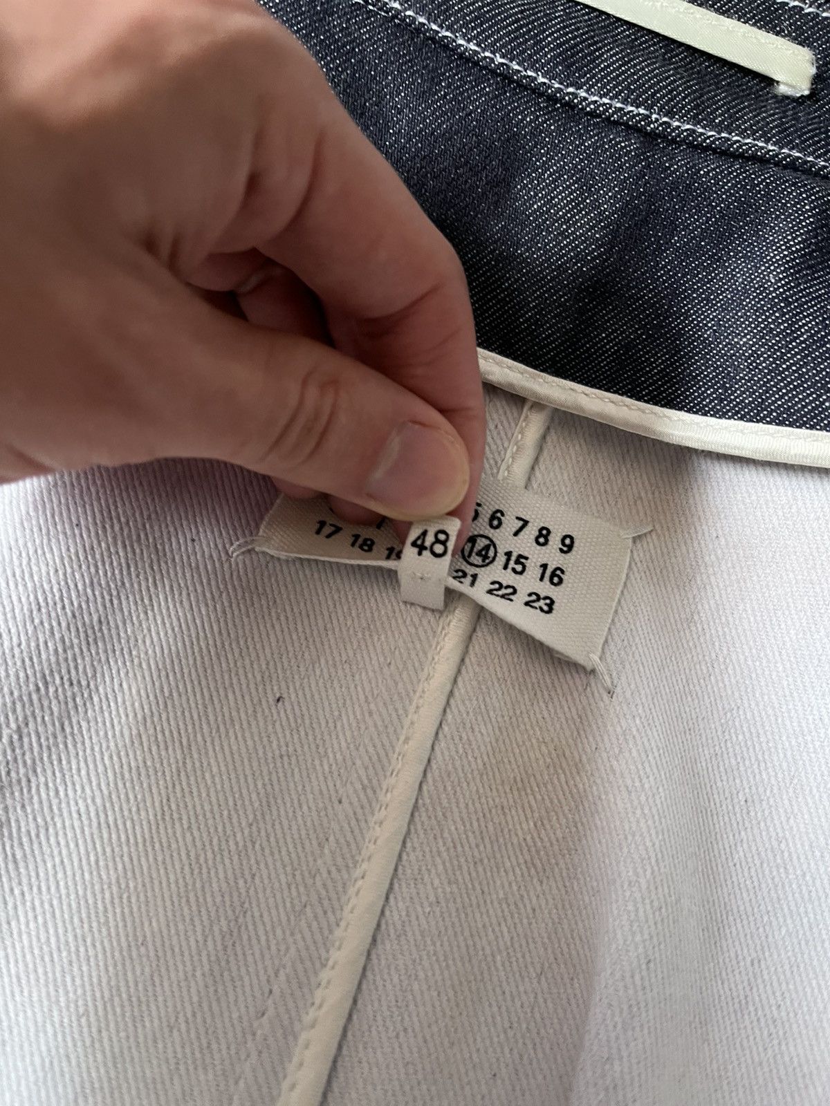 Maison Margiela Maison Margiela A/W 2018 denim coat navy Size US M / EU 48-50 / 2 - 13 Thumbnail