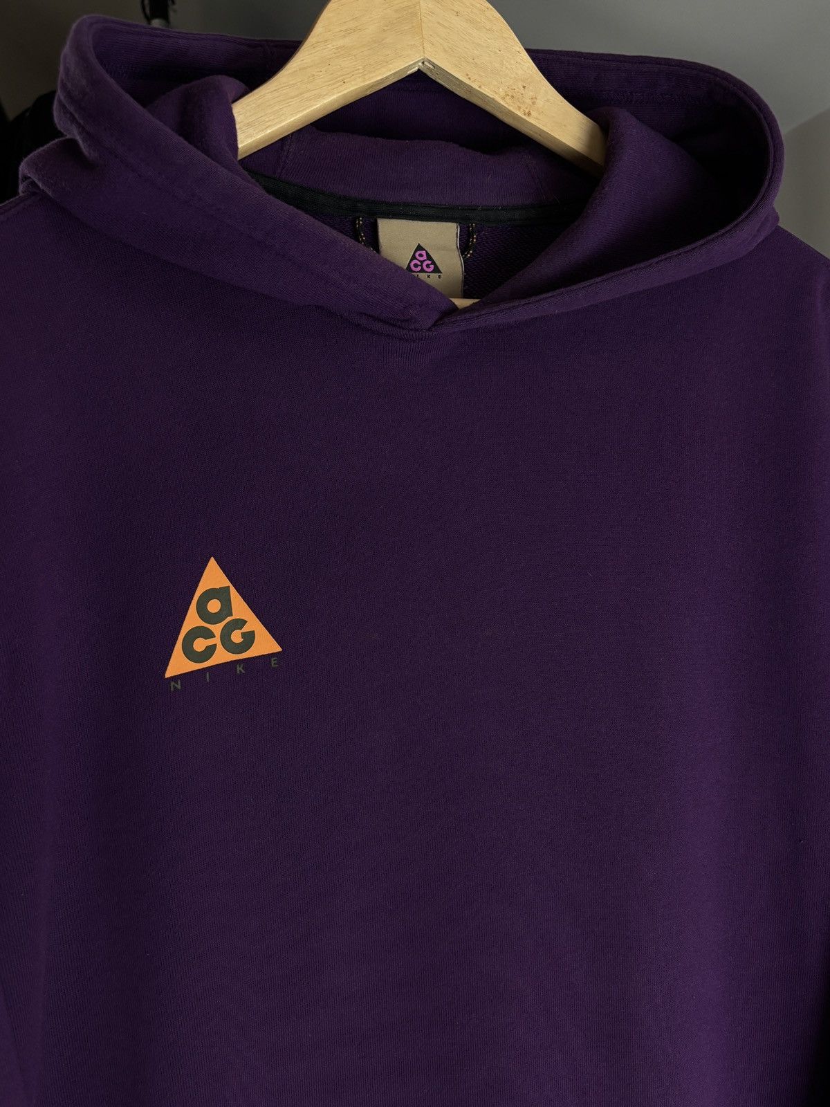 Nike × Nike ACG Nike ACG Purple Hoodie Size US M / EU 48-50 / 2 - 3 Thumbnail