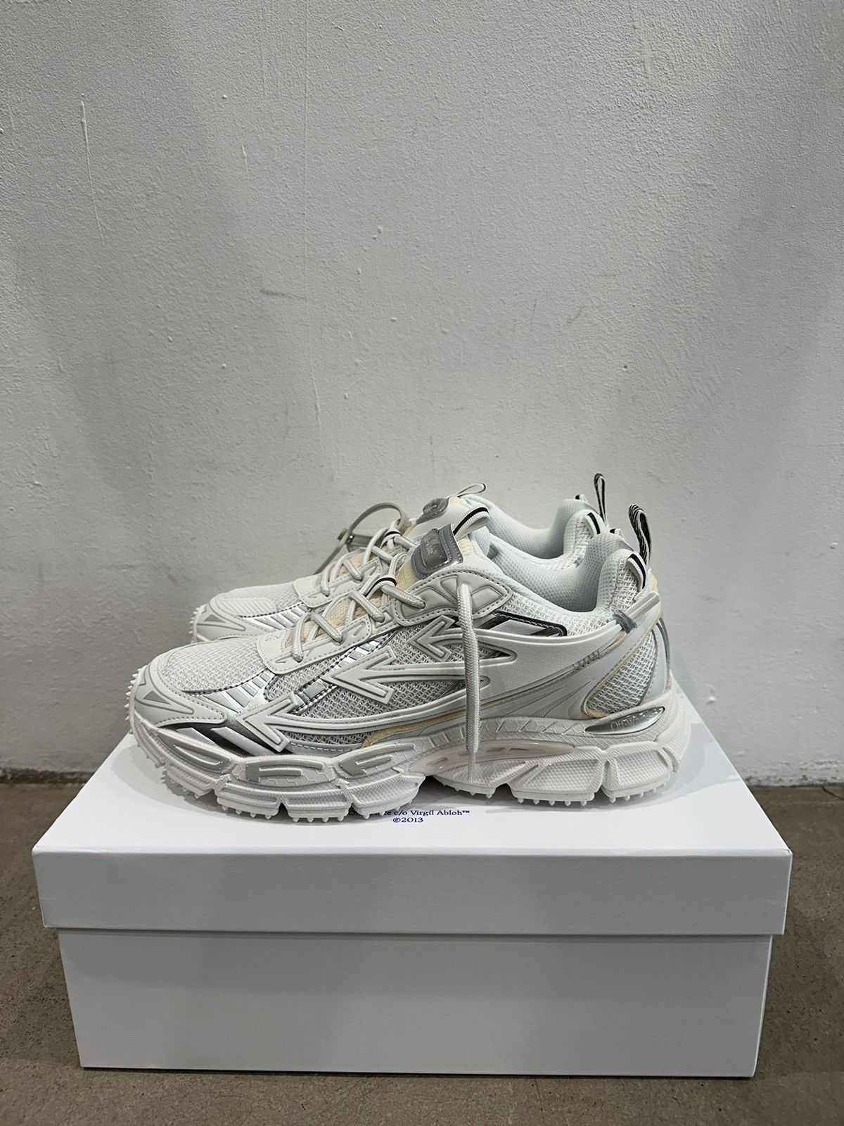 Off-White OFF-WHITE - Be Right Back Sneakers White Size US 9 / EU 42 - 5 Thumbnail