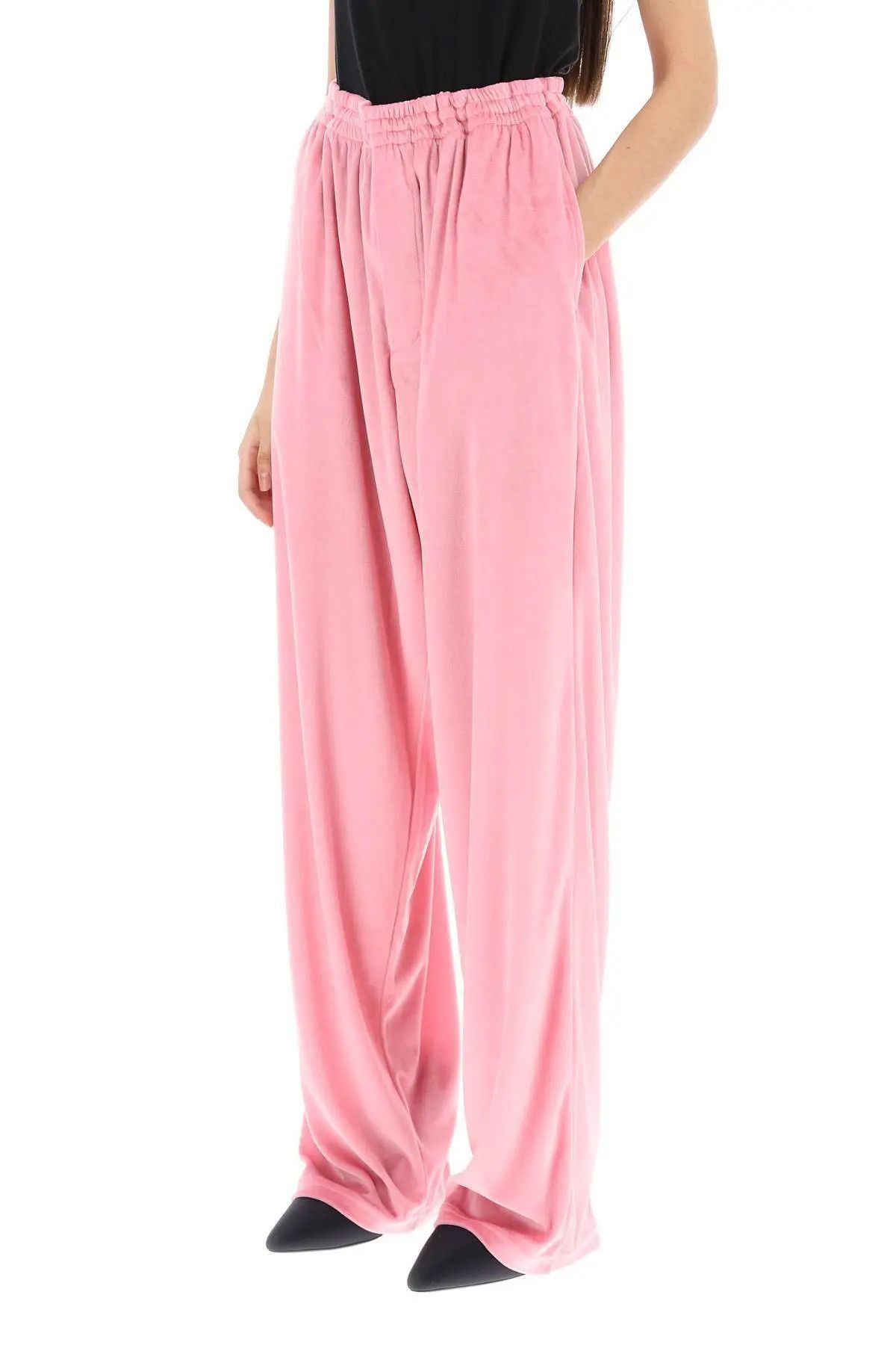 Balenciaga o1bcso1str1124 Baggy Pants in Pink Size 26" / US 2 / IT 38 - 4 Thumbnail