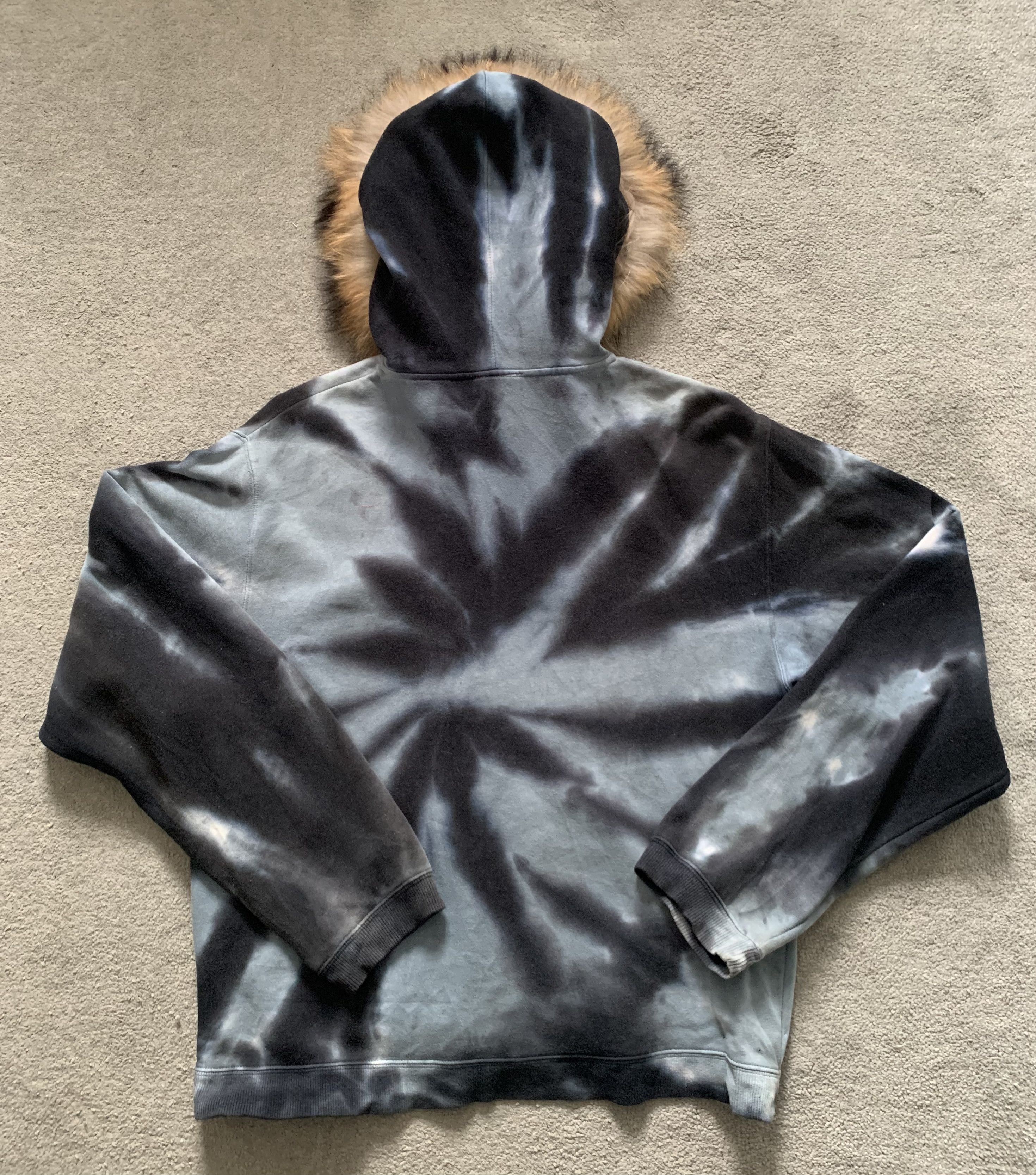Vintage Fur Hoodie Size US XL / EU 56 / 4 - 2 Thumbnail
