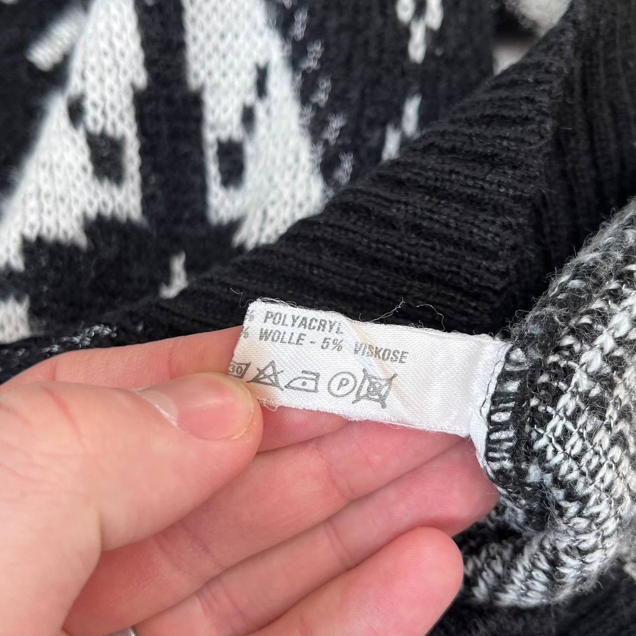 Vintage 90s Maser Knit Wool Ski Sweater Winter Sport Size US S / EU 44-46 / 1 - 6 Thumbnail