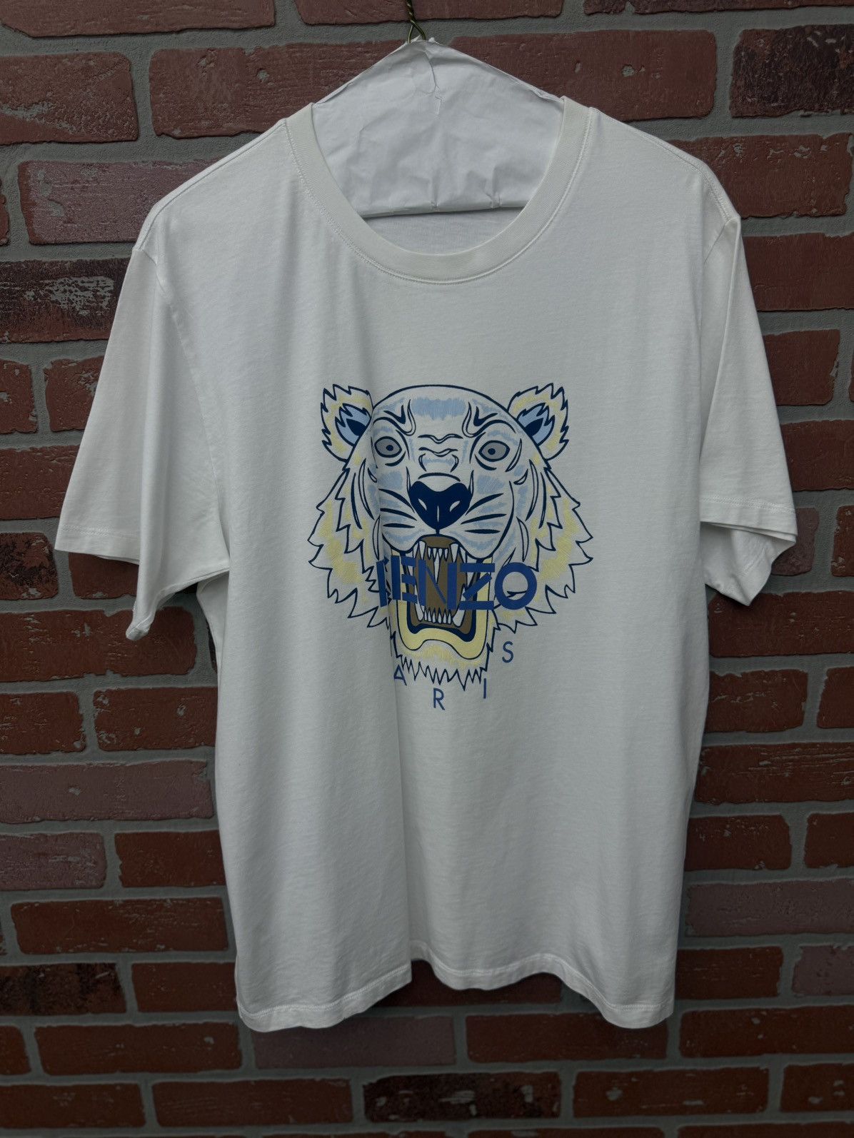 Kenzo Kenzo Men’s Tee Shirt Tiger Logo Size Large 🧼 Size US L / EU 52-54 / 3 - 1 Thumbnail