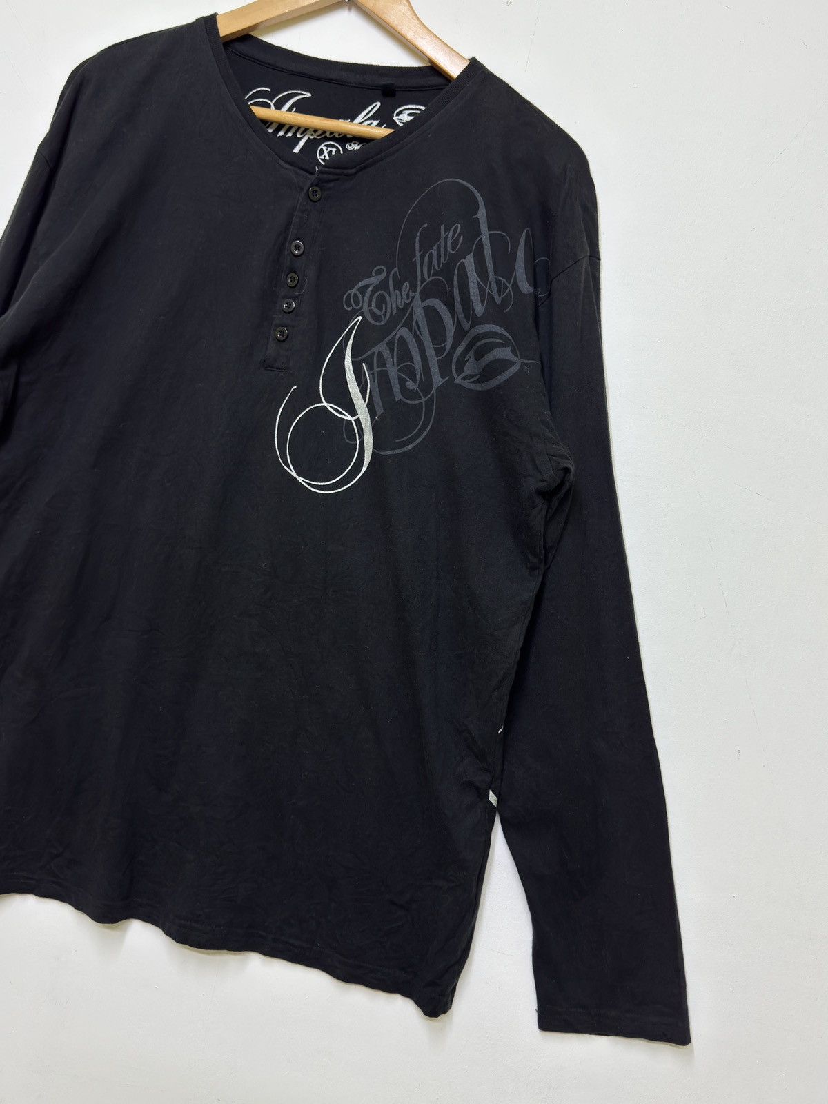 If Six Was Nine Impala Desperate Measures Graphic Tee Y2K Grunge Goth Fit Size US L / EU 52-54 / 3 - 4 Thumbnail