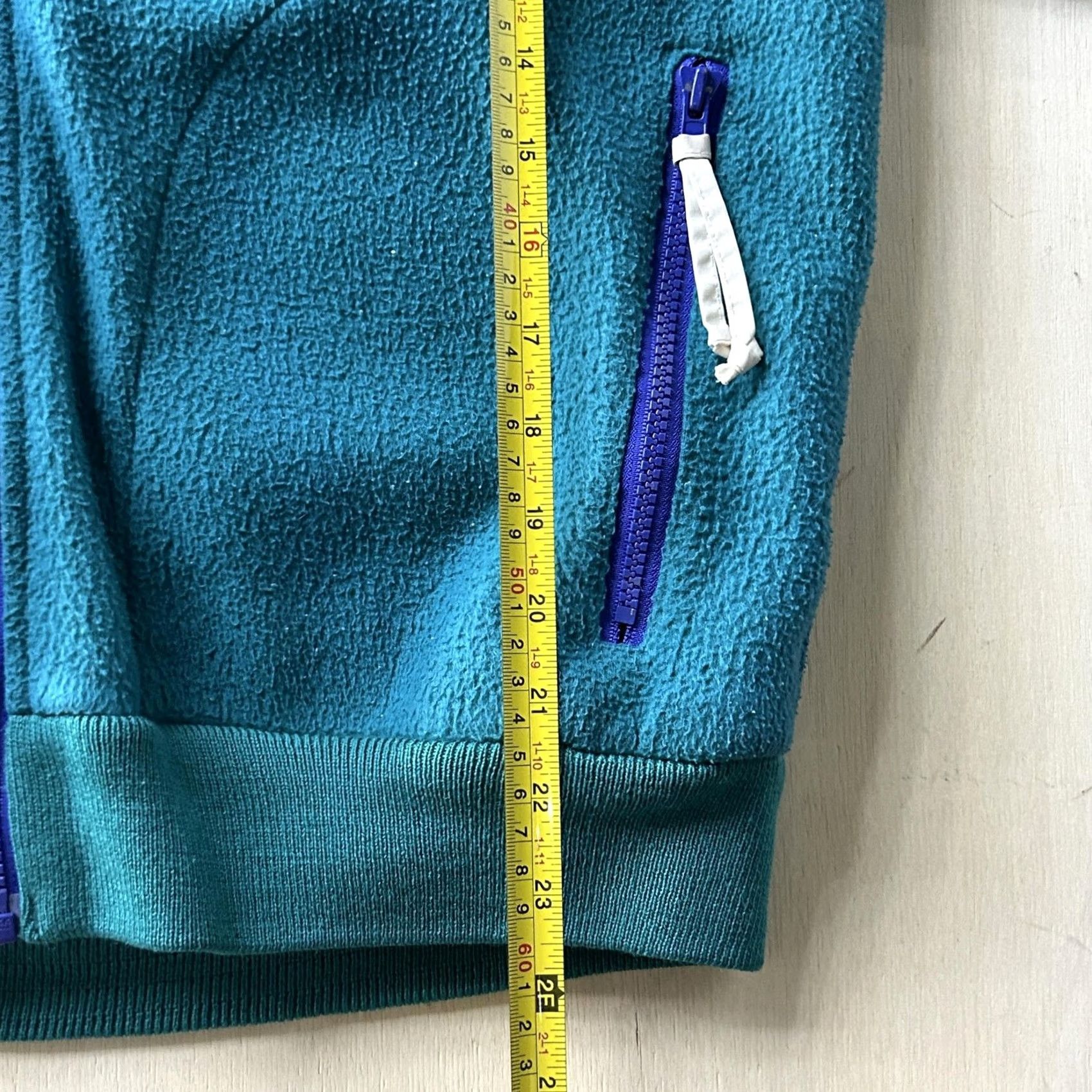 Vintage Vintage Polo Club Jacket Mens Small Blue Bomber Full Zip Knit Hem Winter Fleece Size US S / EU 44-46 / 1 - 4 Thumbnail