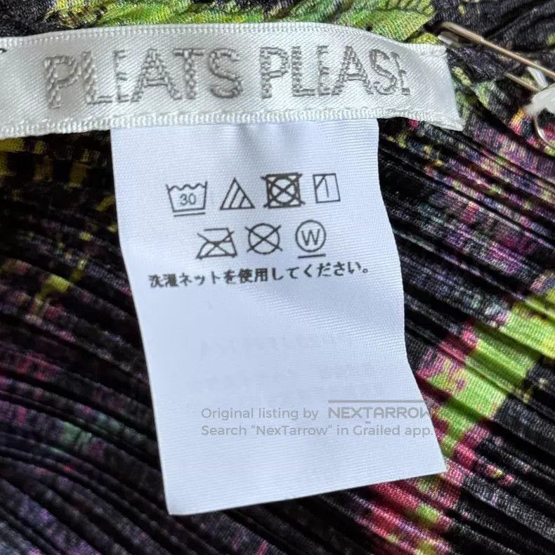 Issey Miyake Issey Miyake Color-Blocked Long-Sleeve Top Size XL / US 12-14 / IT 48-50 - 3 Thumbnail