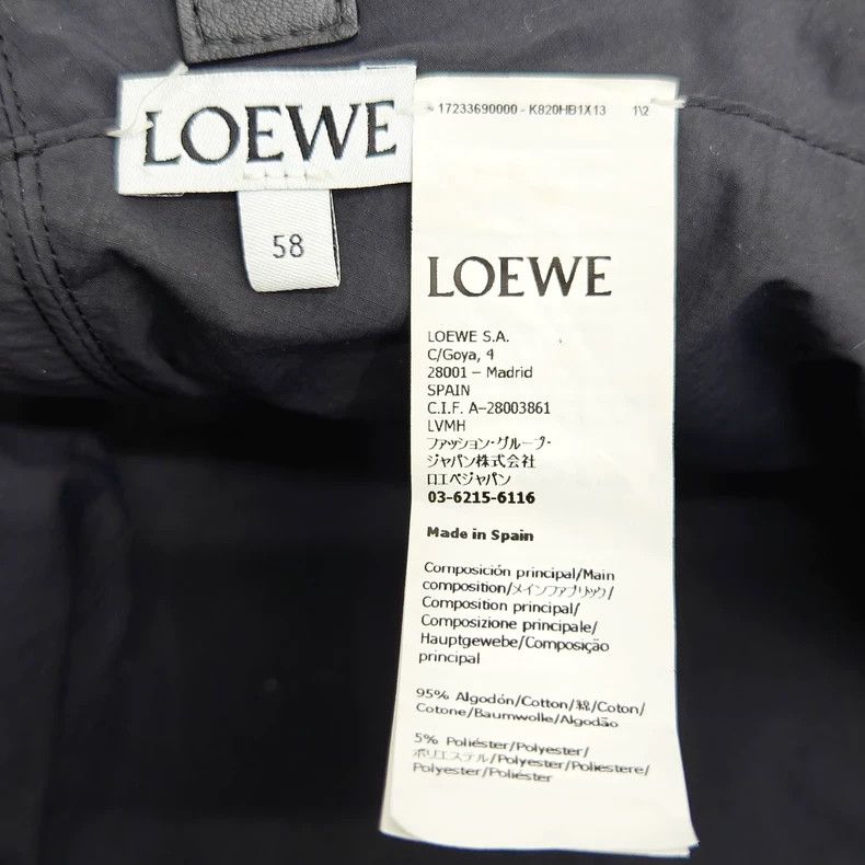 Loewe LOEWE size58 Old flower canvas double sided fisherman's hat Size ONE SIZE - 5 Thumbnail