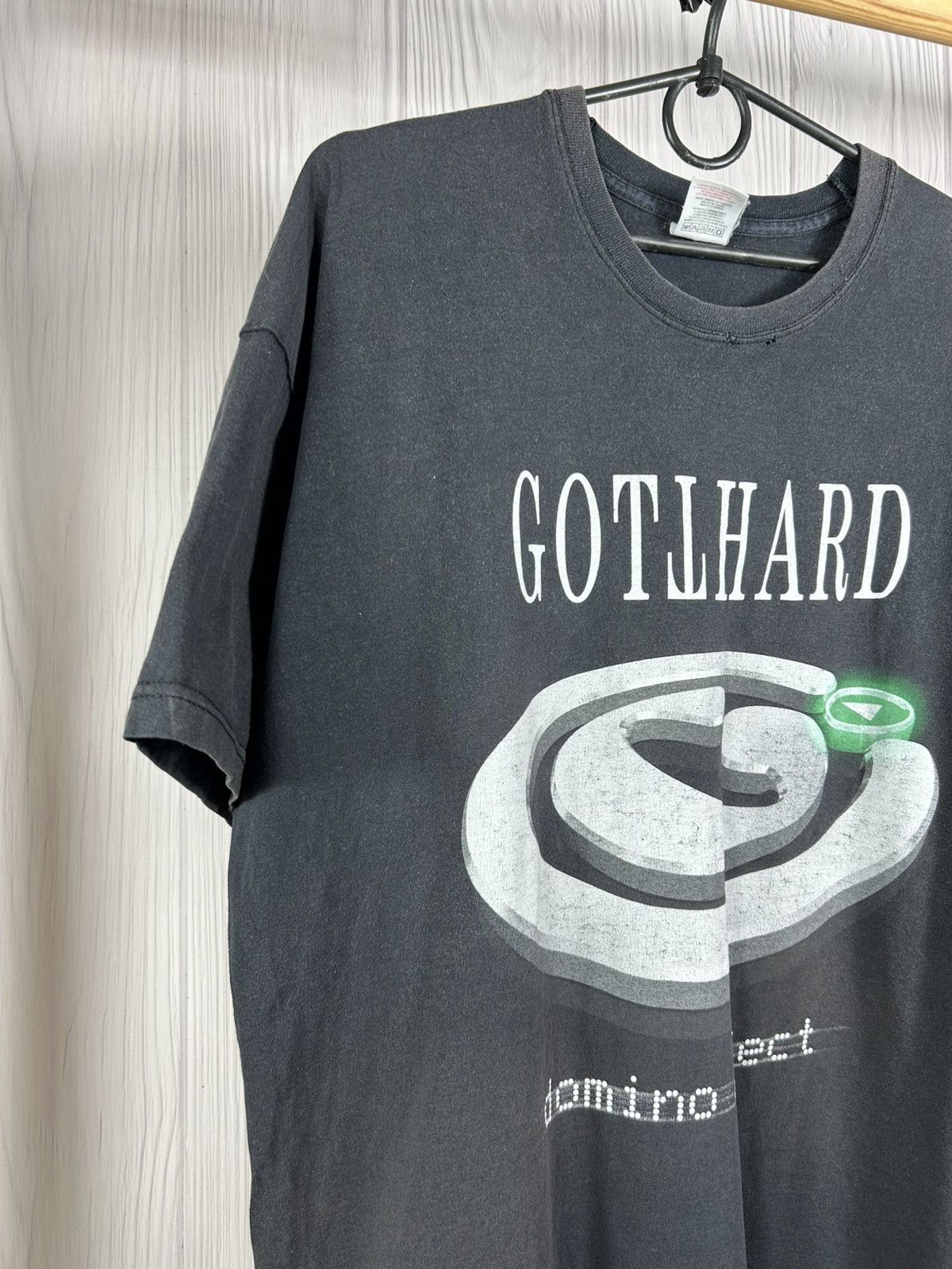Band Tees Vintage Gotthard Domino Effect 2008 Tour T-Shirt Size XL Size US XL / EU 56 / 4 - 3 Thumbnail