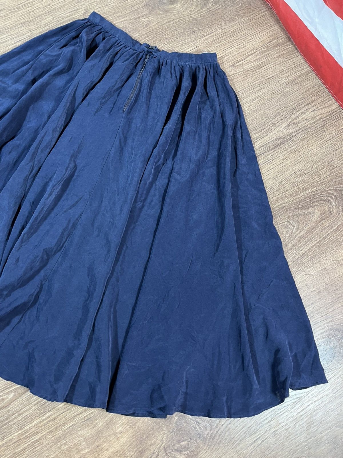 Christian Dior Monsieur Vintage Christian Dior Silk Skirt Size 28" / US 6 / IT 42 - 10 Thumbnail