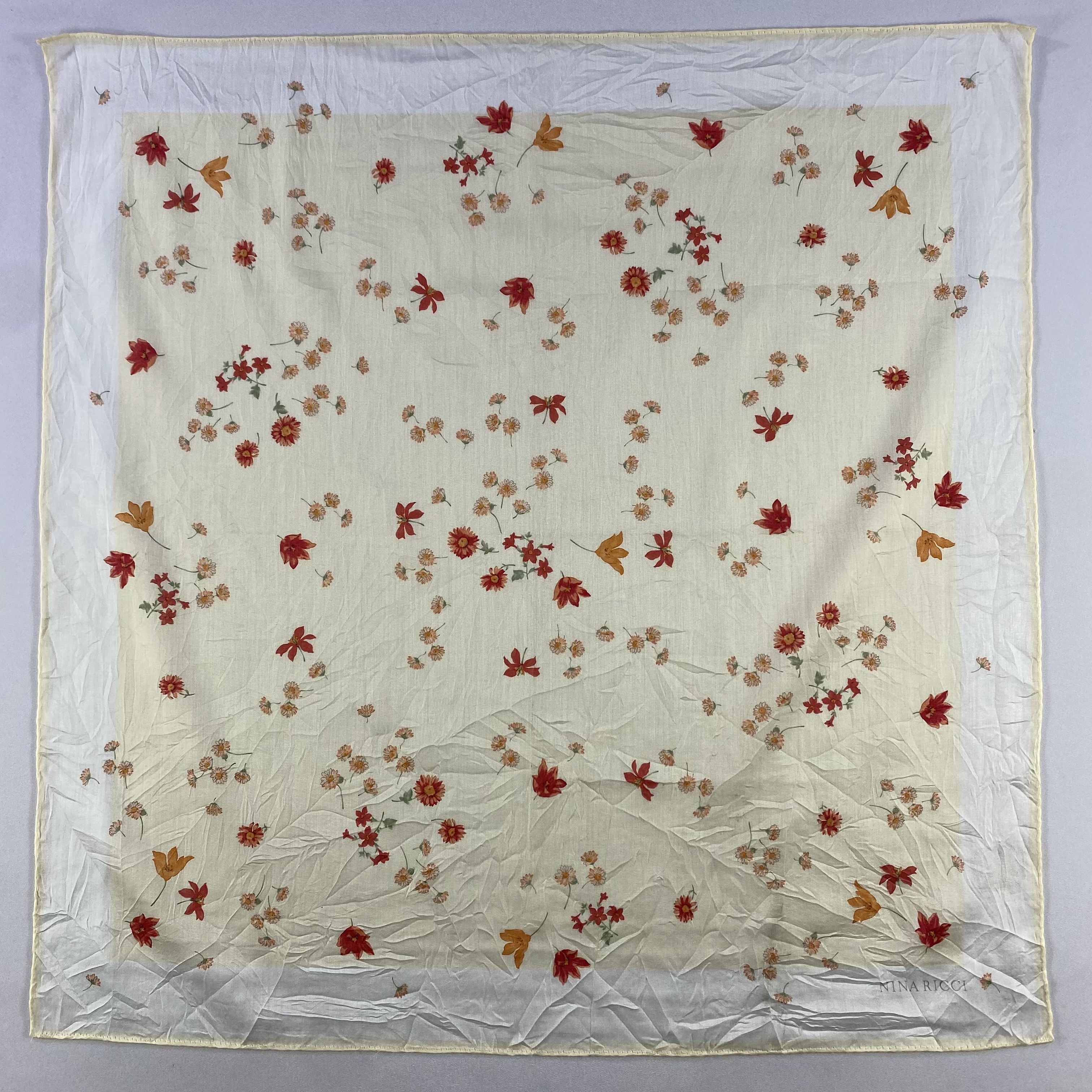 Vintage Nina Ricci Bandana/ Handkerchief / Neckerchief Size ONE SIZE - 1 Thumbnail