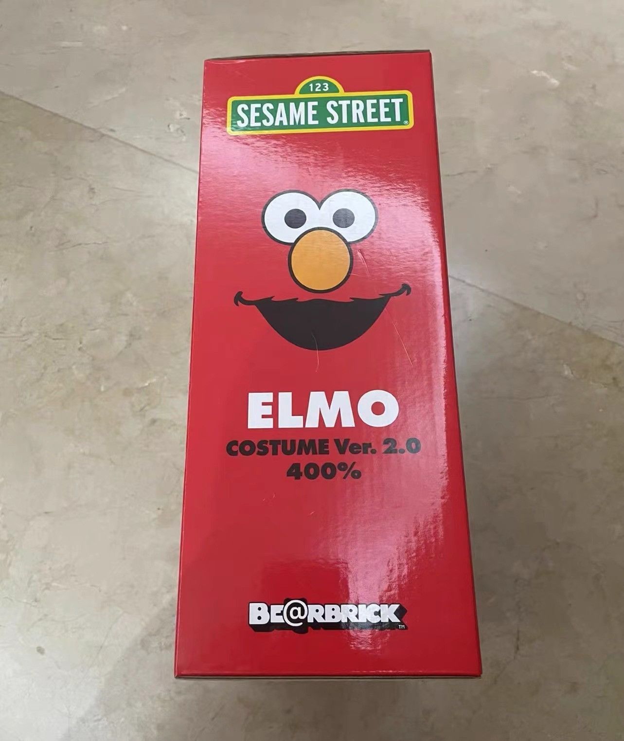 Japanese Brand Bearbrick Sesame Street Elmo Costume Ver. 400% Size ONE SIZE - 4 Thumbnail