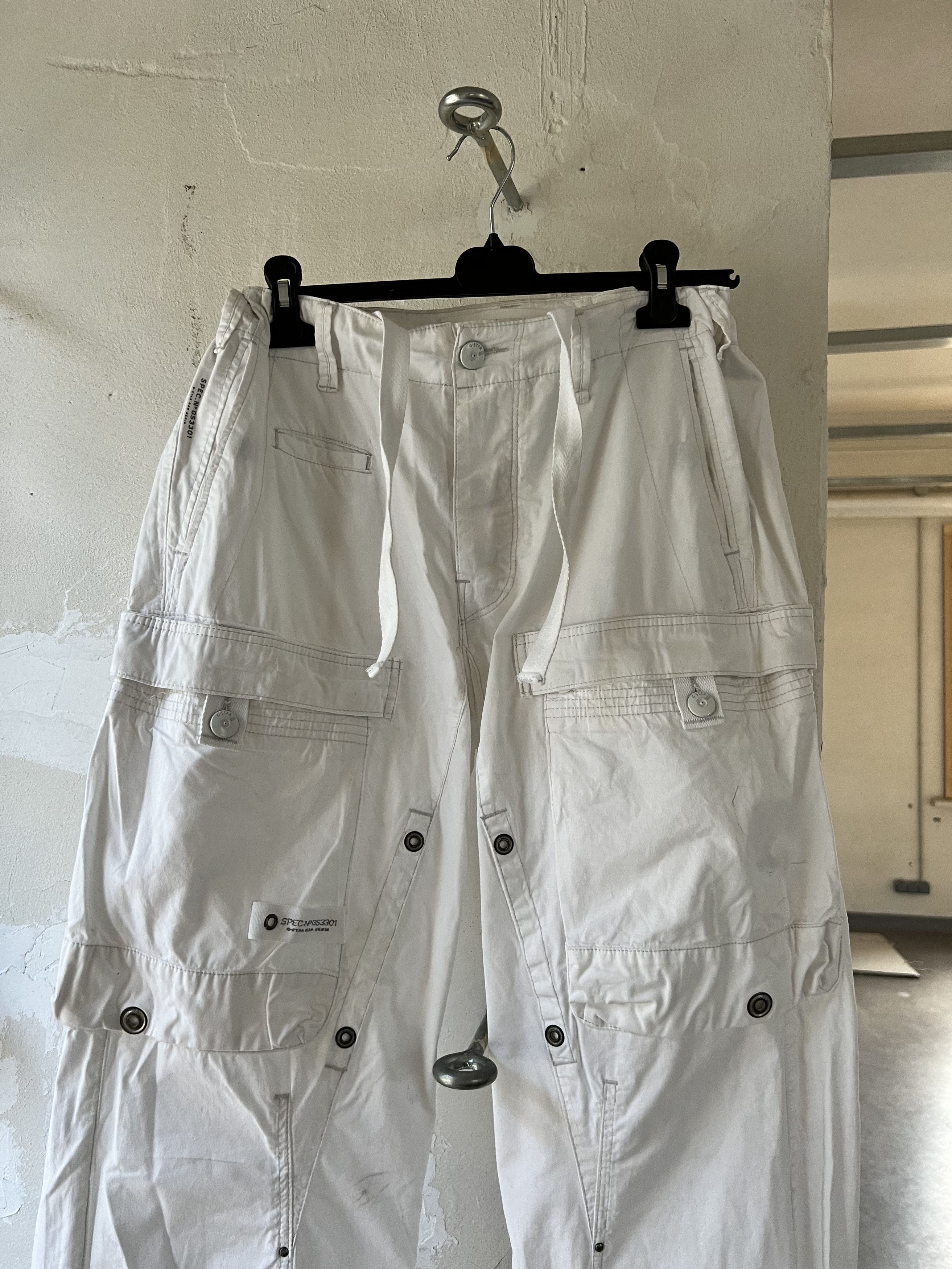 G-Star × Japanese Brand G-Star Vintage Heavy Cotton Cargo SPEC Pant Double Side Size US 34 / EU 50 - 9 Thumbnail