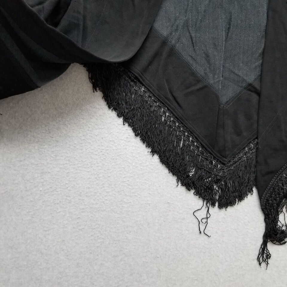Other Tadashi Shawl Black Womens Over The Shoulders Size ONE SIZE - 5 Thumbnail