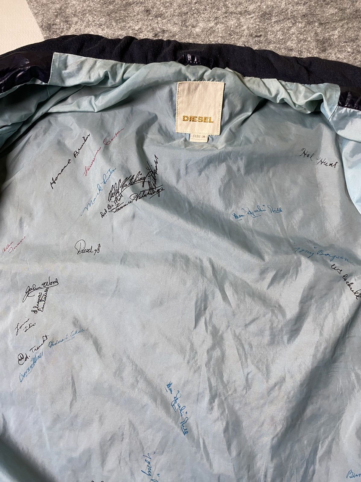 Diesel 2000s Diesel Moto Nylon Jacket Size US M / EU 48-50 / 2 - 15 Thumbnail