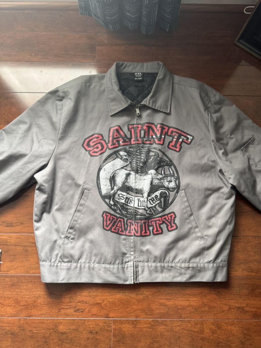 Saint Vanity Saint Vanity Bull Work Jacket Grey Size US XXL / EU 58 / 5 - 3 Thumbnail