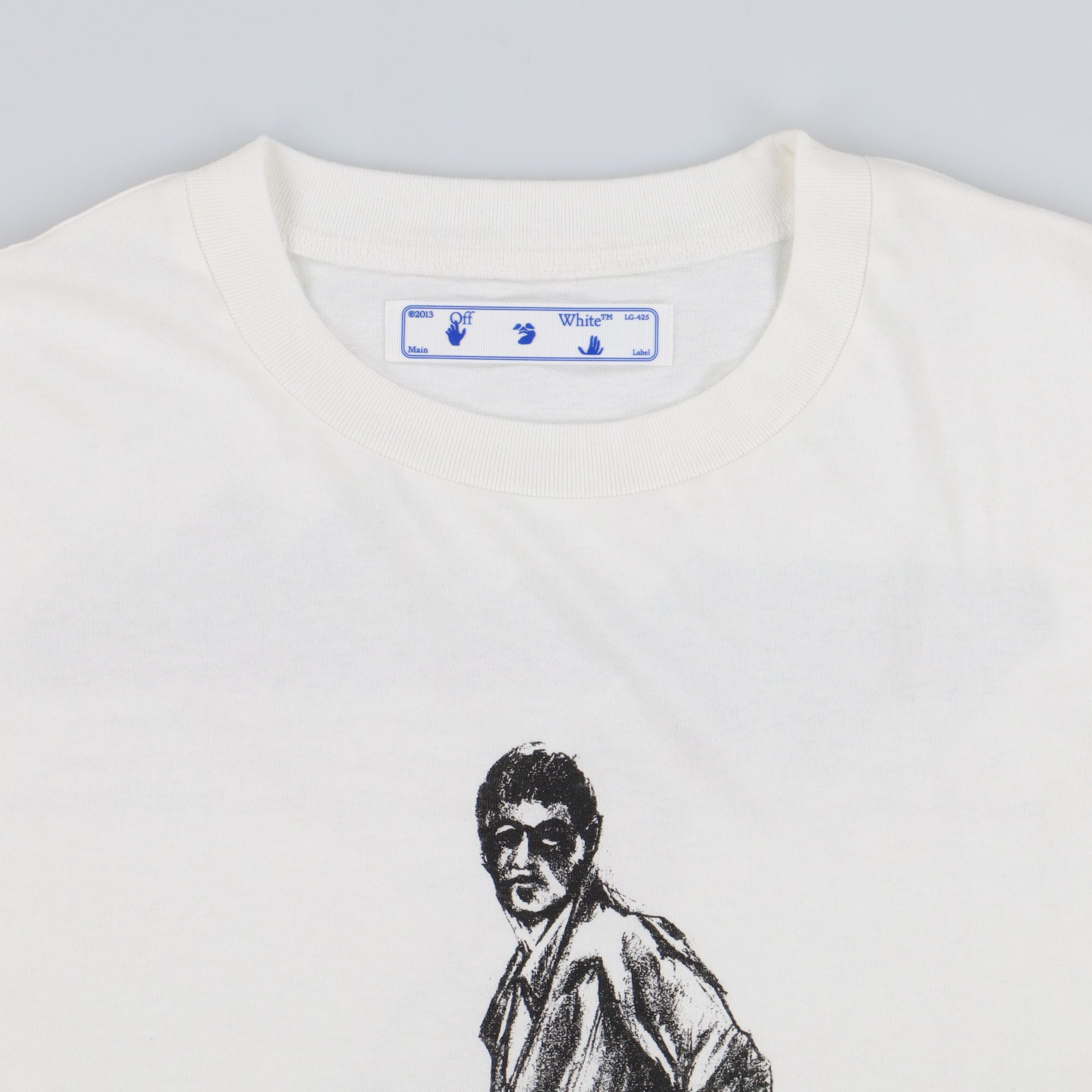 Off-White White Mirko Two Logo Oversized T-Shirt Size US M / EU 48-50 / 2 - 4 Thumbnail