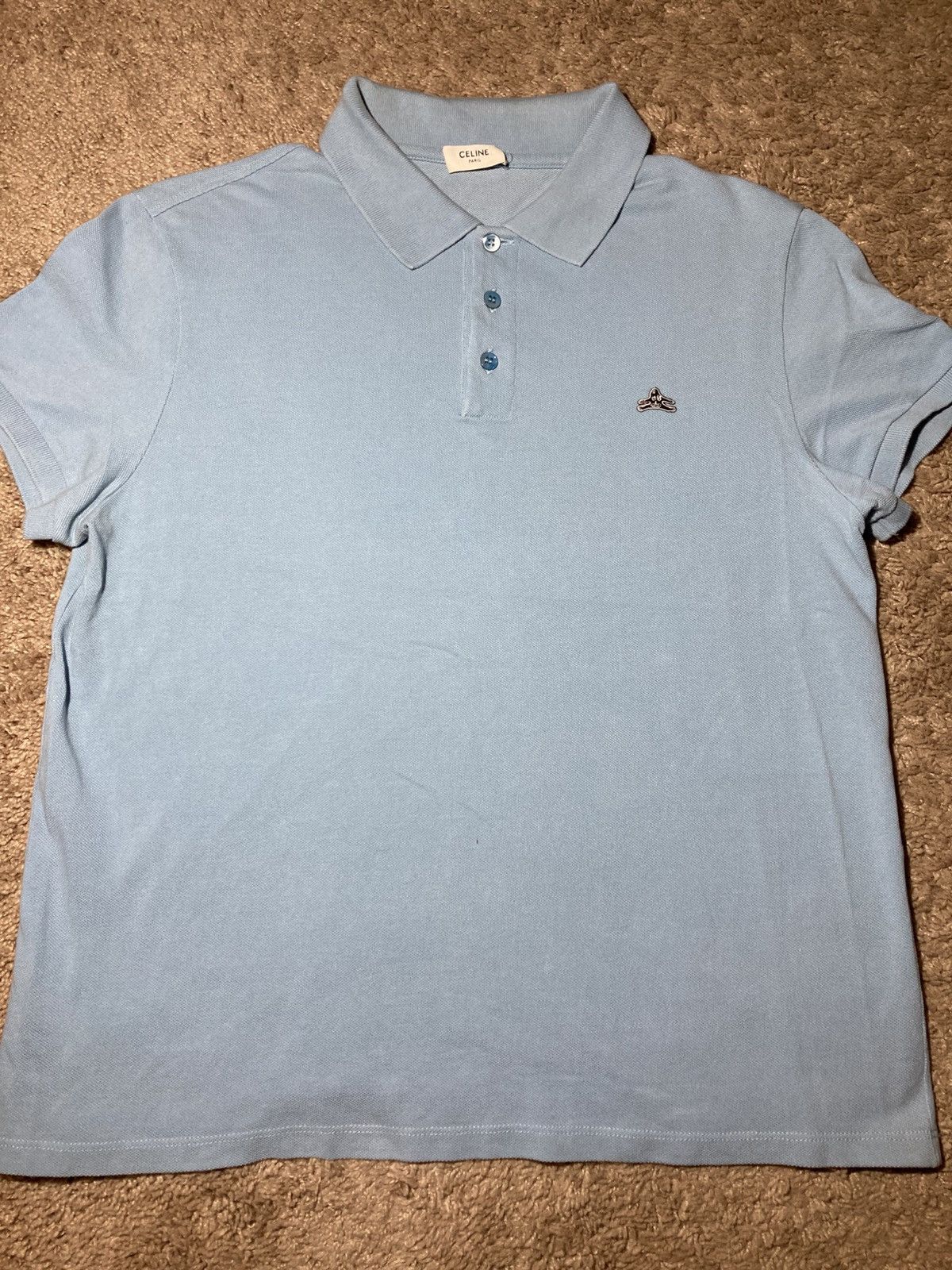 Celine SS20 Celine Andre Butzer Ghost Polo Hedi Slimane 2020 Size US L / EU 52-54 / 3 - 2 Thumbnail