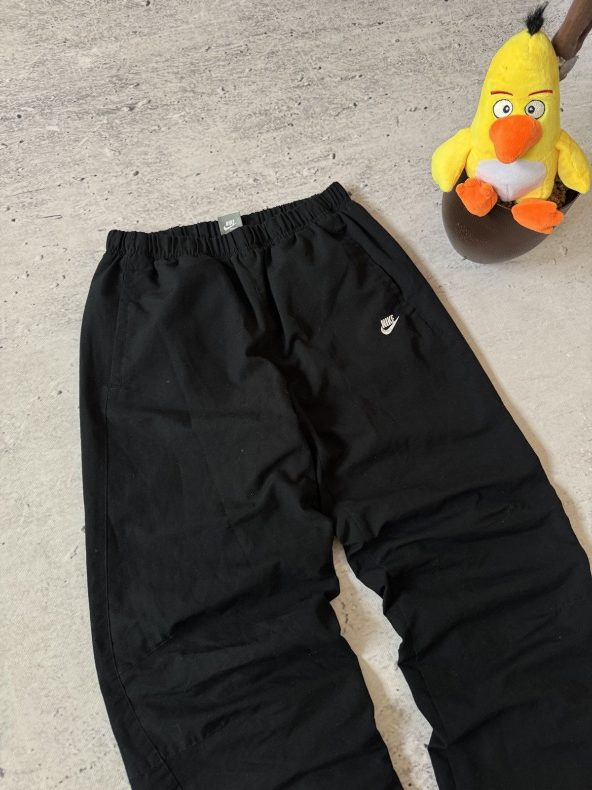 Nike × Vintage NIKE NYLON VINTAGE Y2K OVERSIZE BAGGY FIT PANTS SWEATPANTS Size US 32 / EU 48 - 3 Thumbnail
