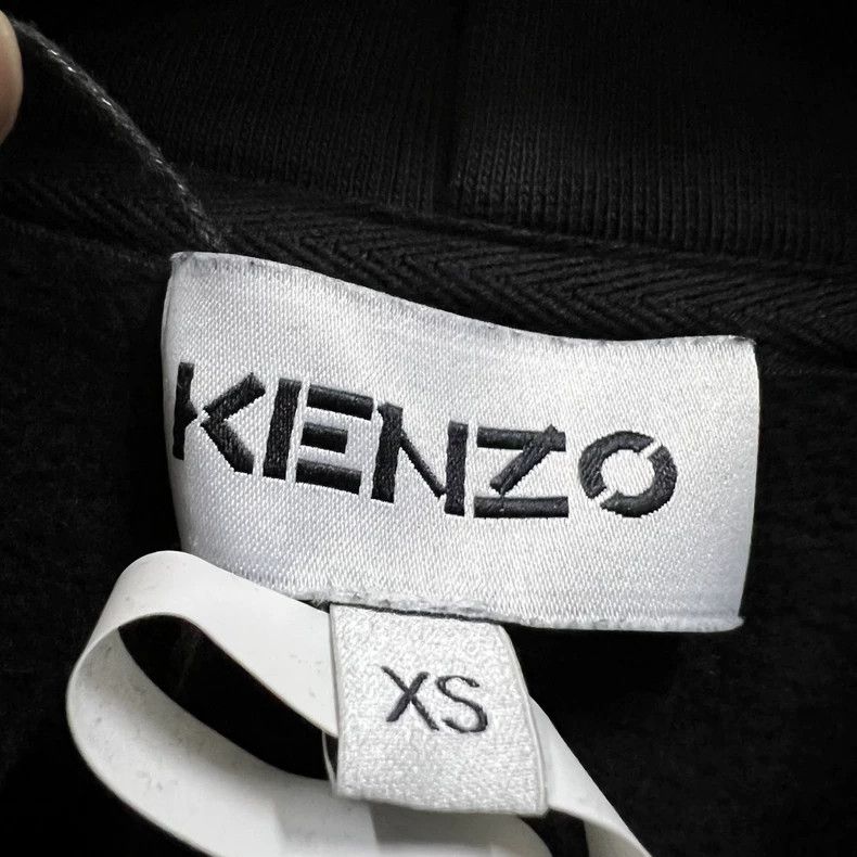 Kenzo KENZO Black little tiger head hoodie dress Size XS / US 0-2 / IT 36-38 - 4 Thumbnail