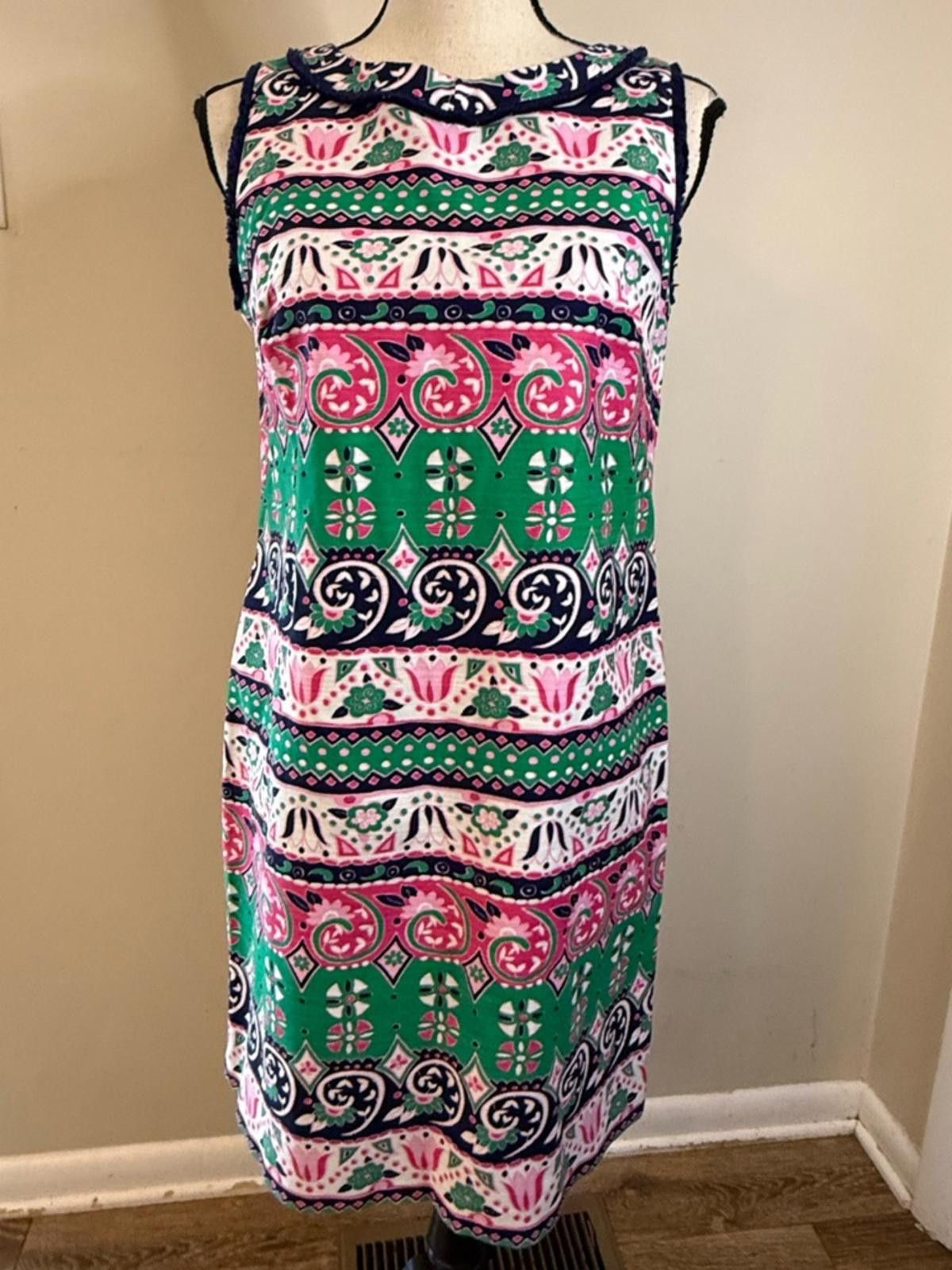 Other Talbots Petites sleeveless midi dress floral paisley SZ 6P Size M / US 6-8 / IT 42-44 - 1 Thumbnail